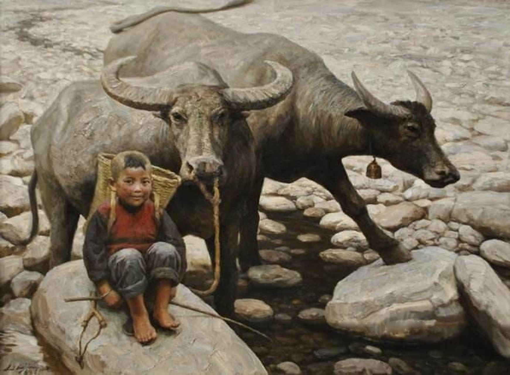 一个人揣着一根牛毛就说拥有一头牛,那是吹牛;有一头牛展示一头牛,那