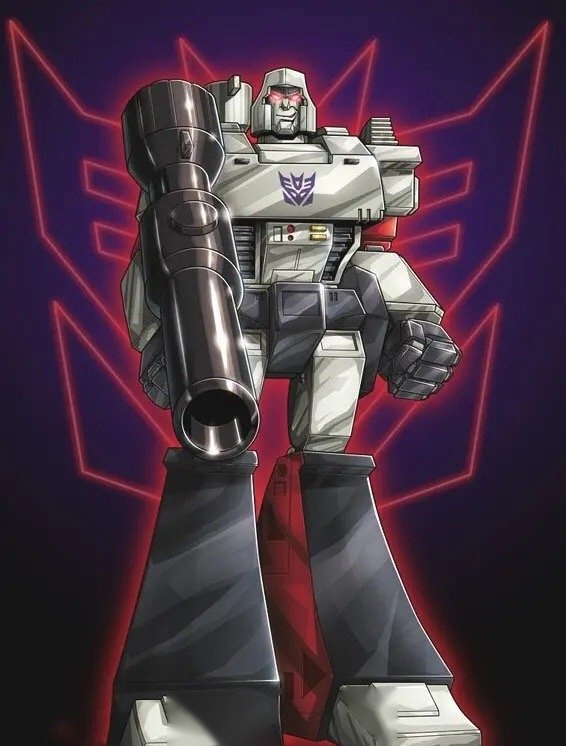 在初版的《变形金刚》动画片里,威震天的变形设定是一把德国瓦尔特p38