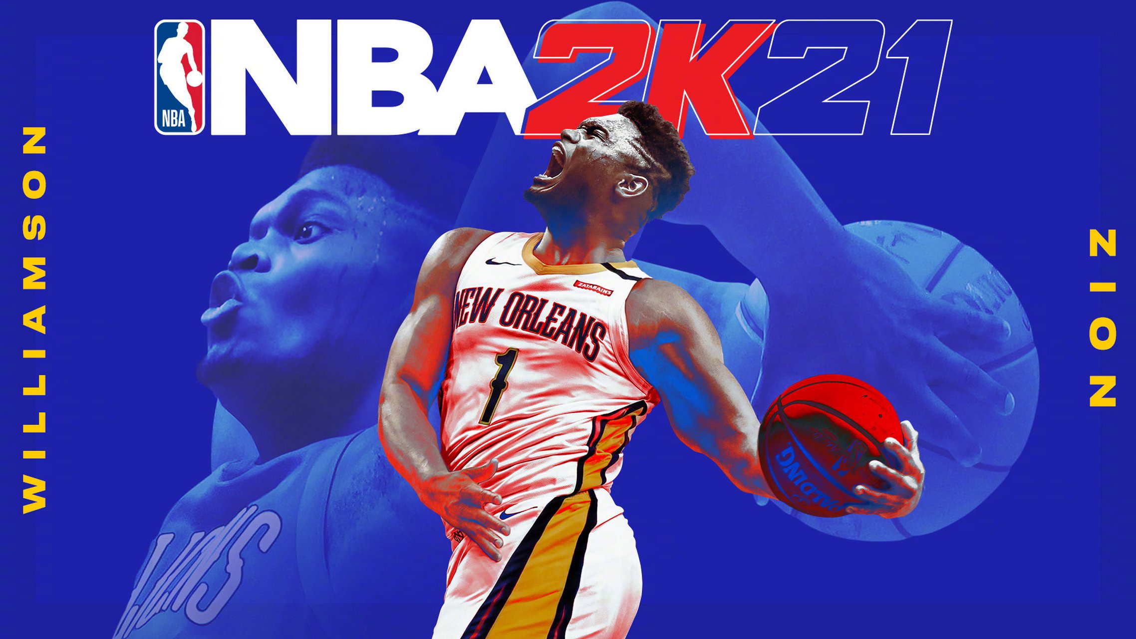2k公布了nba 2k21第二位封面人物——锡安-威廉姆森.