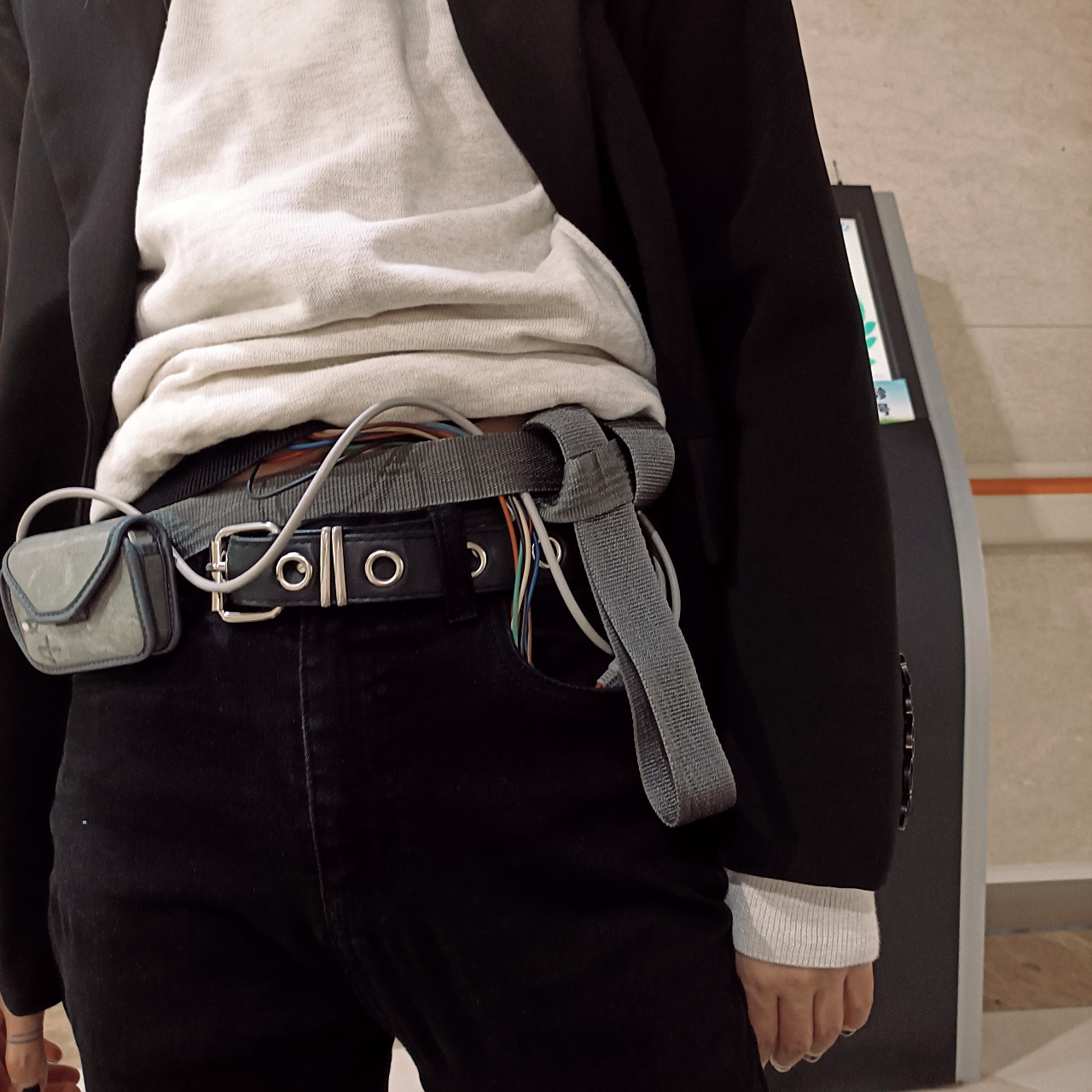 holter带上啦 今天先不当氛围组,休息,休息一下.