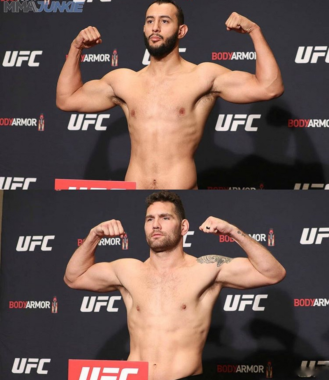 头条主赛,前ufc中量级冠军魏德曼升重首秀,对阵排名轻重第4的雷耶斯.