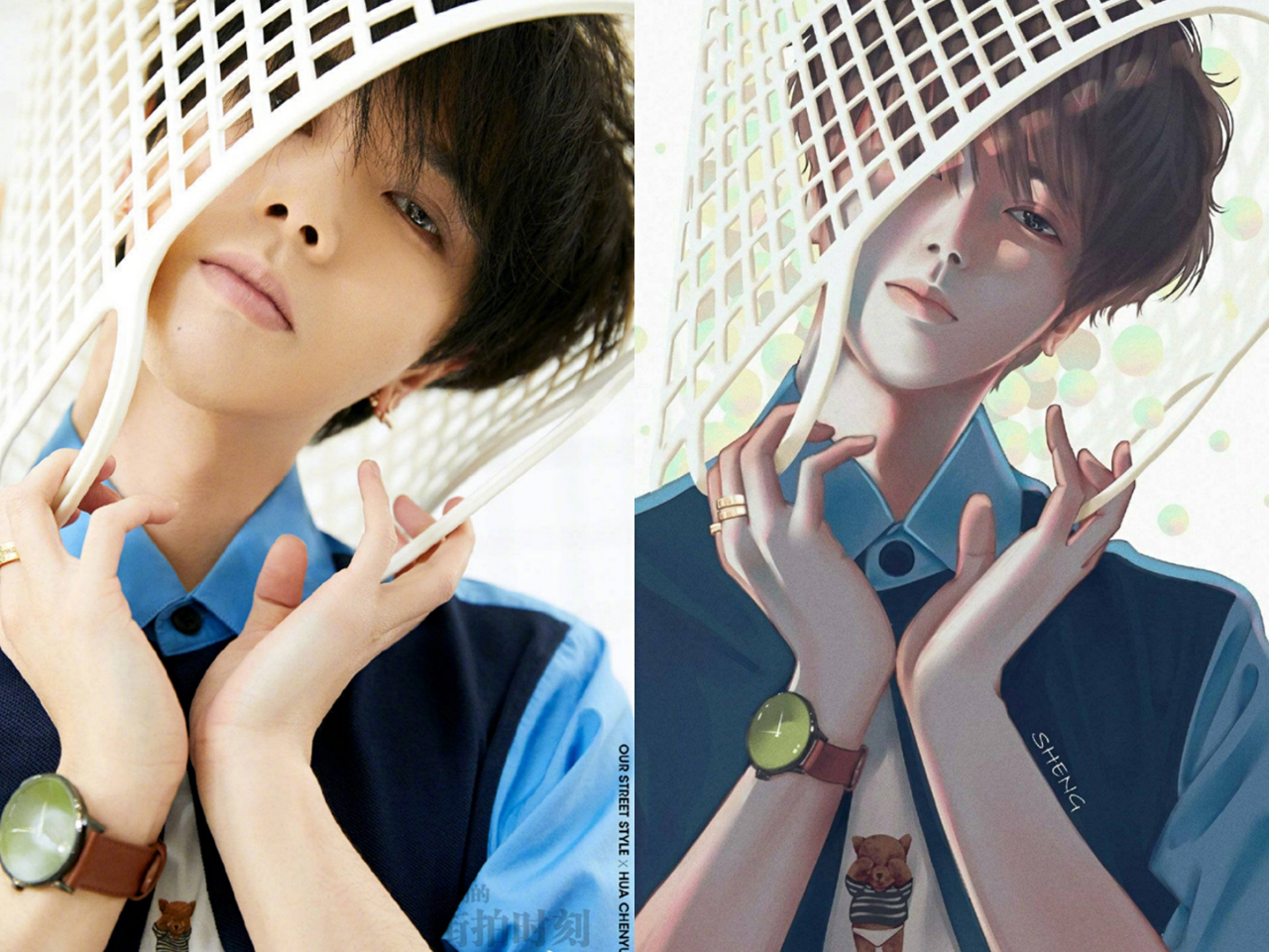 那必须得有我们华晨宇,撕漫男本男[赞][赞][赞]就是漫画里走出来的