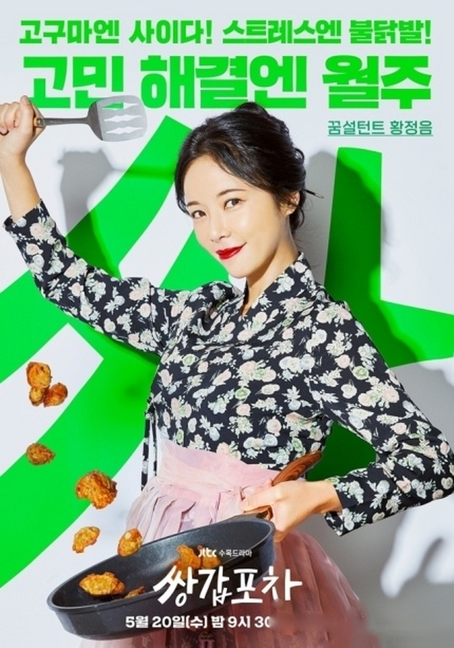 黄正音,陆星材,崔元英 ,主演jtbc新水木剧《双甲路边摊》公开新海报.