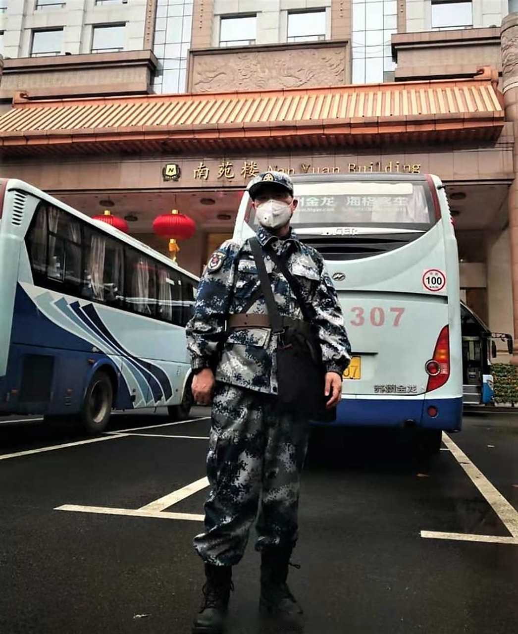 【郭永博奔赴湖北武汉疫情防控最前沿 书写"最美长安