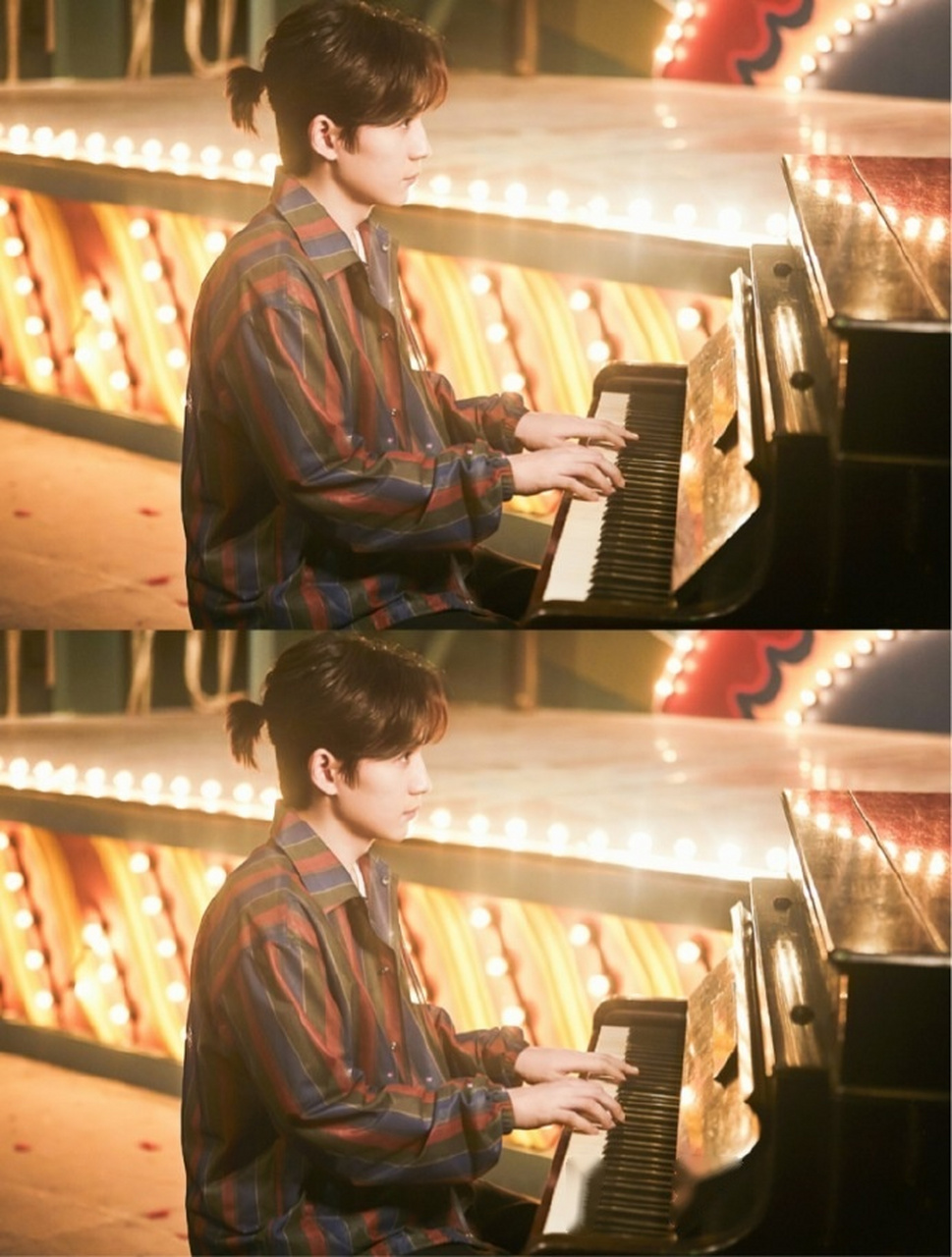 好喜欢朱一龙的这个小揪揪造型,太乖太奶了吧.