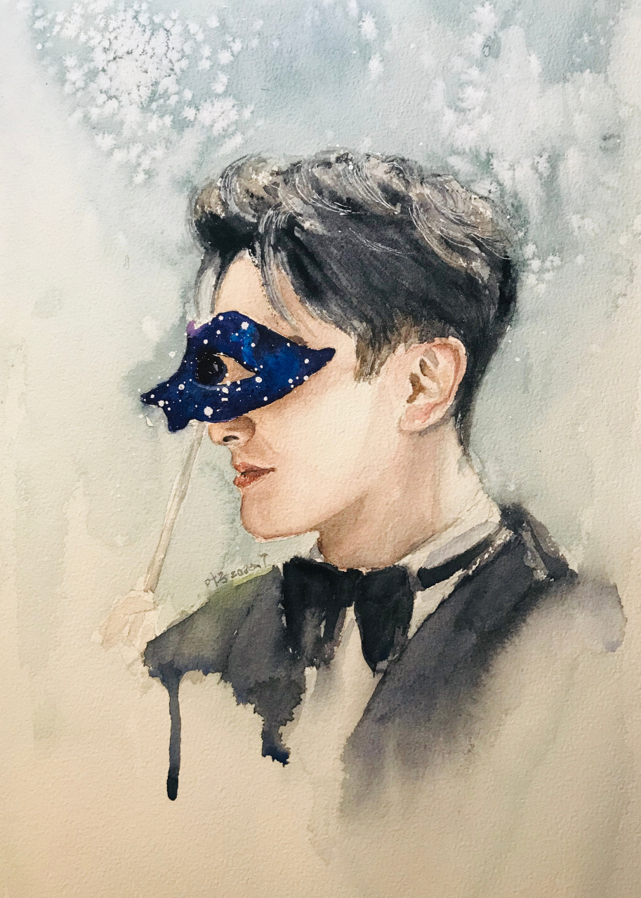 深情的高伟光   文案/浅笑妍妍豆瓣酱  绘画/叶