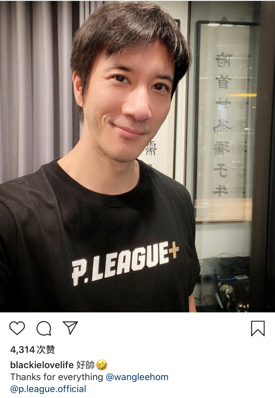 王力宏# |201028 黑人更新ins  好帅