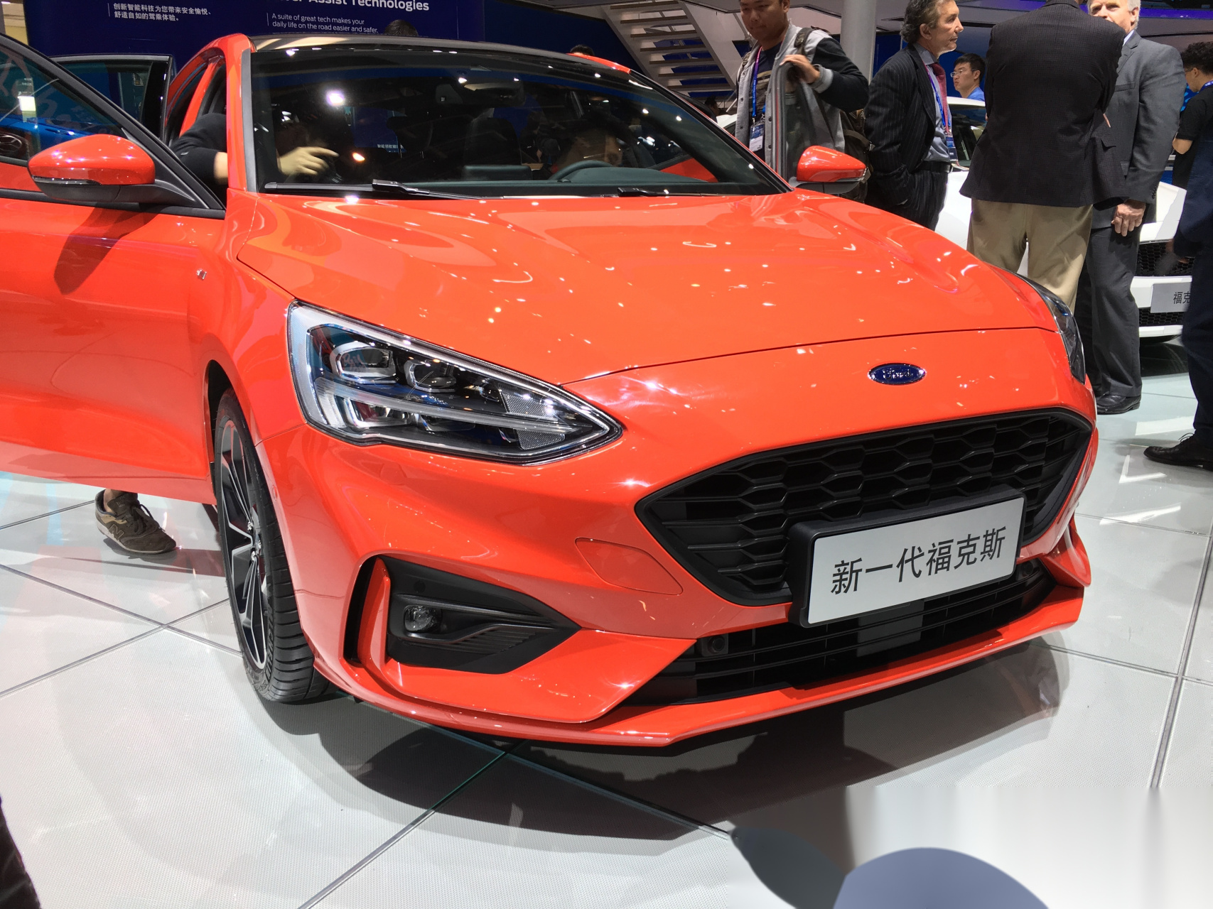 2018北京车展#新款福克斯两厢stline版本,这个外形能满足你对两厢