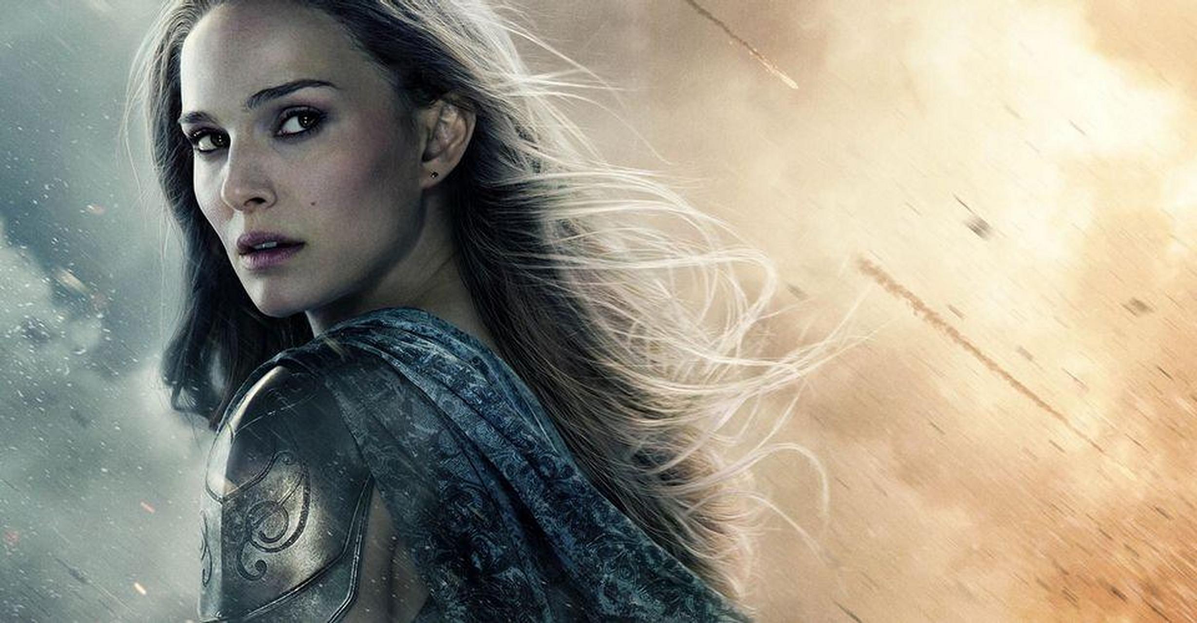 雷神4:娜塔莉·波特曼(natalie portman)正在训练她自己"看起来像动作