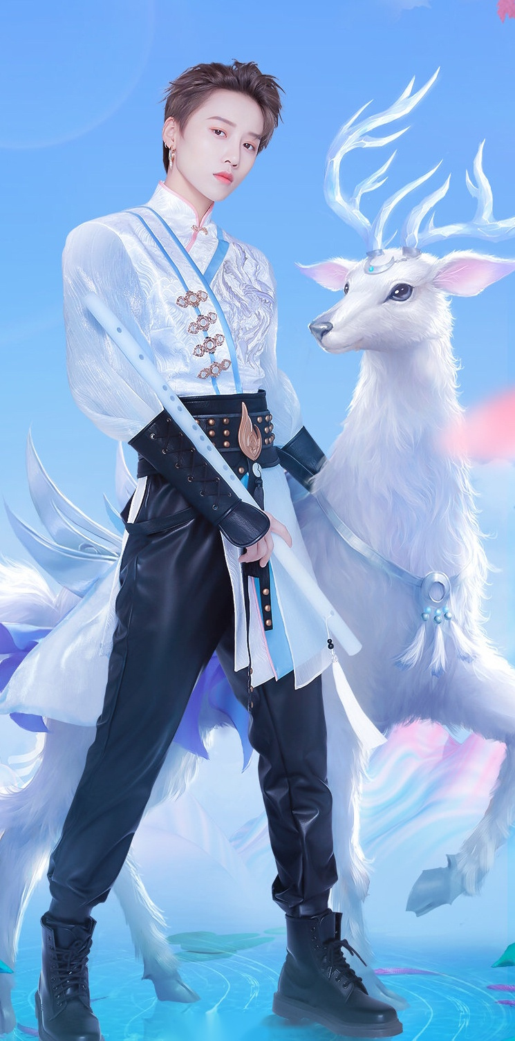 the9 仙侠造型全身照:刘雨昕,虞书欣,许佳琪,喻言,谢可寅,安崎,赵小棠