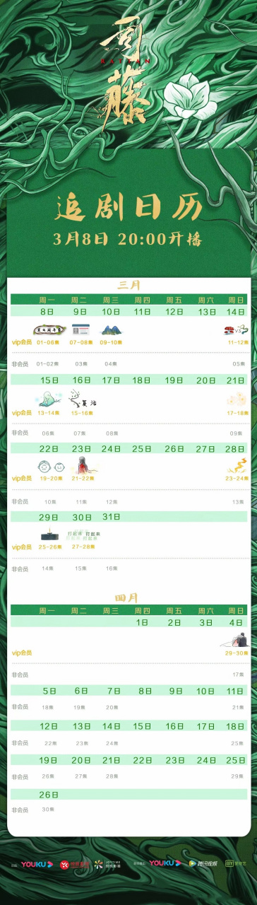 电视剧司藤# 追剧日历,清明节结束 这是冥冥之中的巧合还是刻意安 