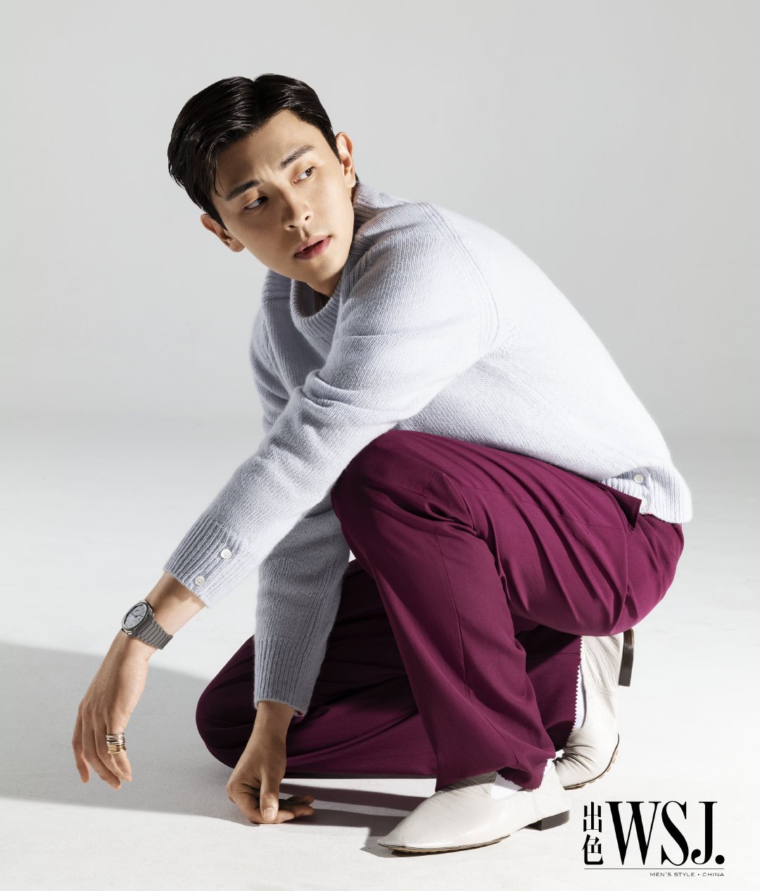 邓伦英伦风运动大片dl@邓伦逗号刘海 演员@邓伦 首次素颜登上杂志