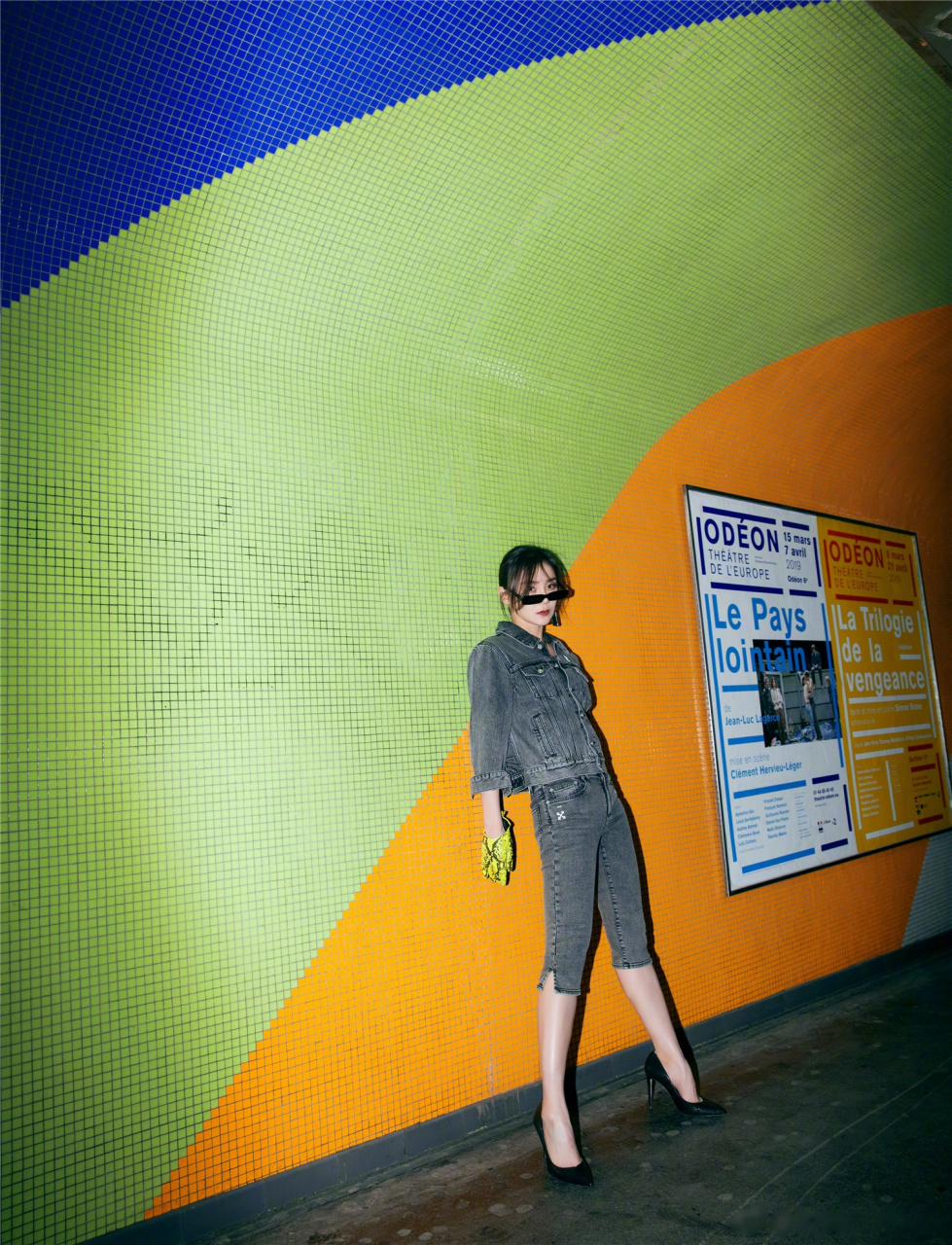 cosmogirl占领时装周  袁姗姗 现身巴黎时装周off-white秀场7878