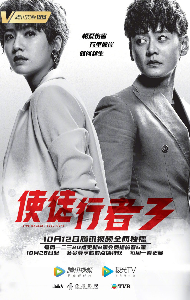 电视剧使徒行者3 发布关系版海报!