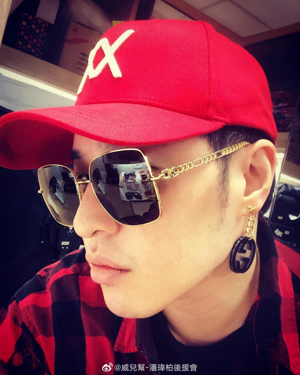 「潘玮柏instagram更新」gucci gang gucci gang