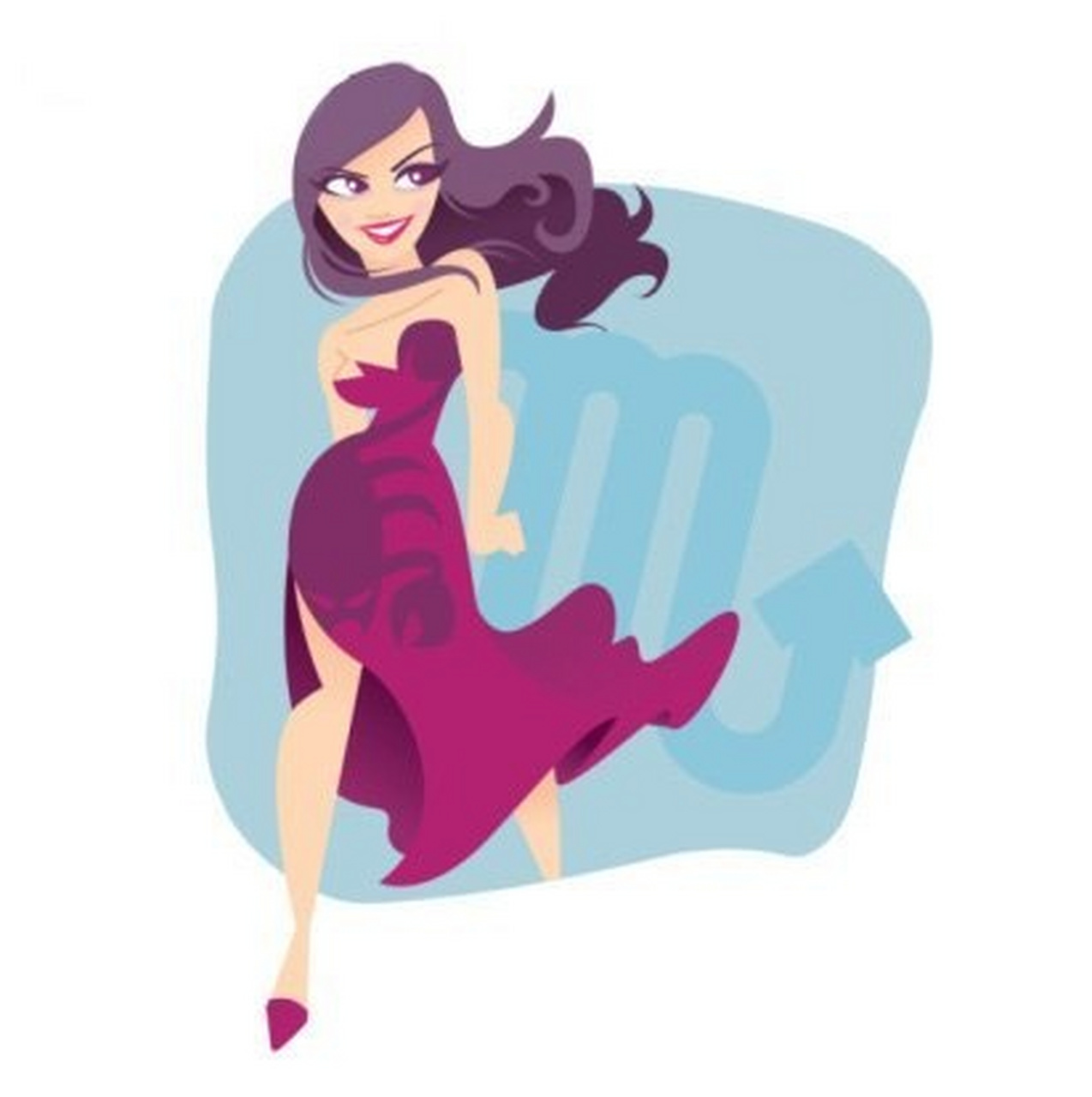 【不易善罢干休的天蝎女】 深情而执着,占有欲强烈