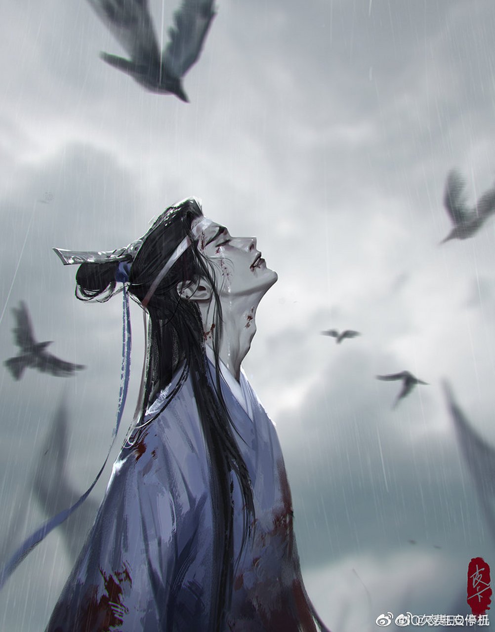 个人收藏——蓝忘机哭了
