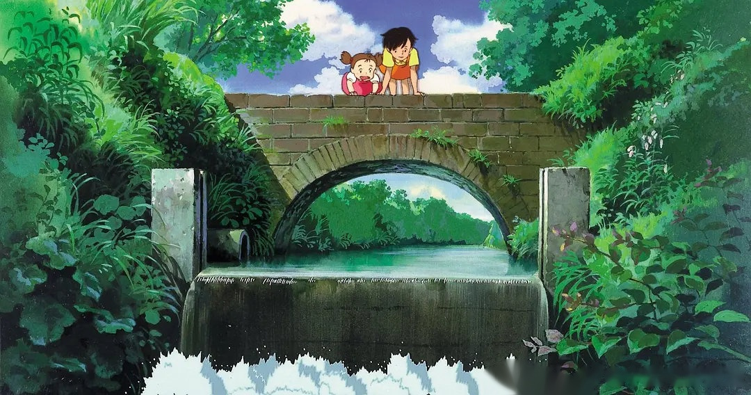 电影冷知识#宫崎骏《龙猫》中,夏日的景色,宁静的乡村,生病的母亲.