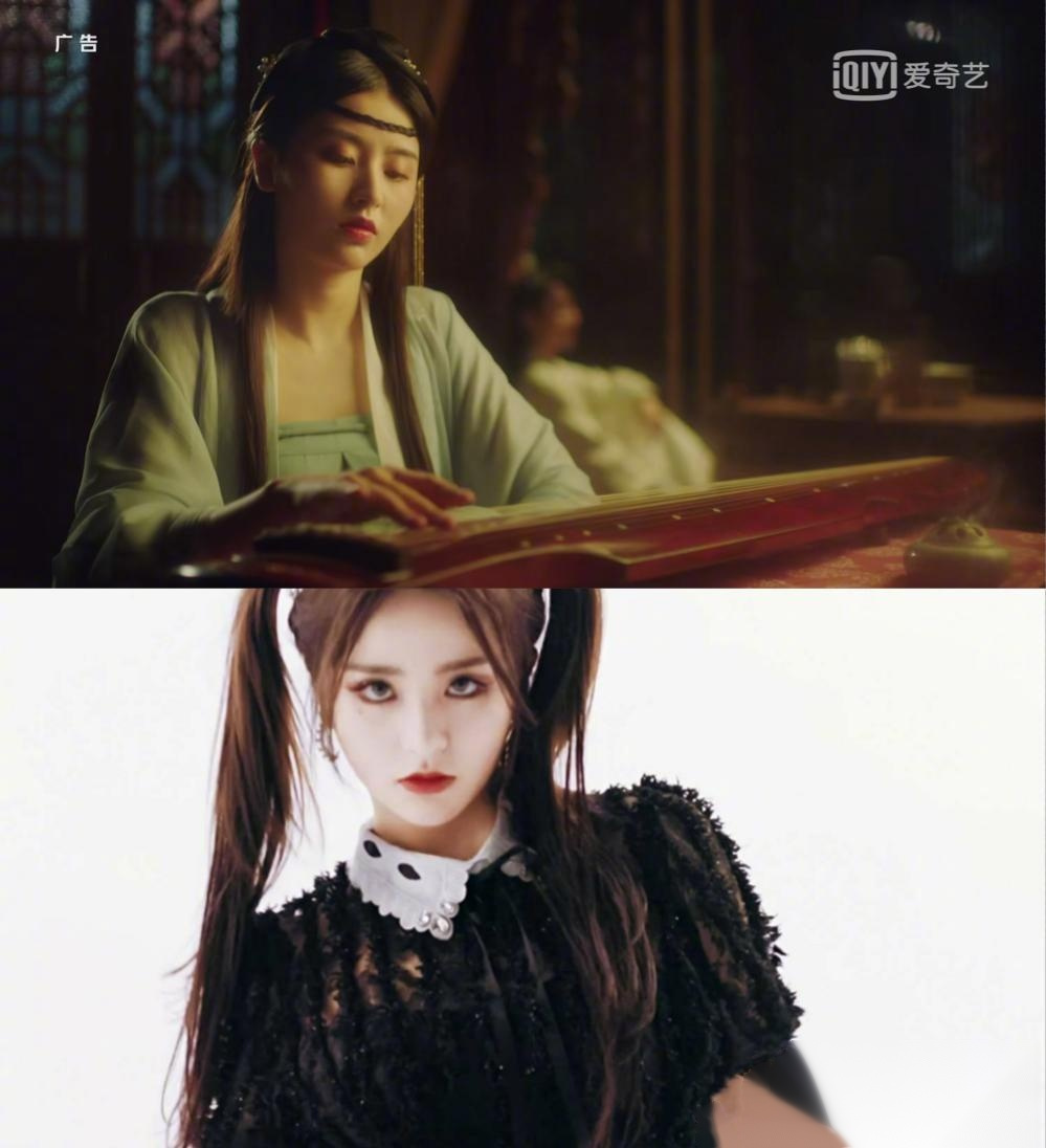 看完金子涵的非日常狂欢双马尾造型,再来品品涵涵子的古装造型!