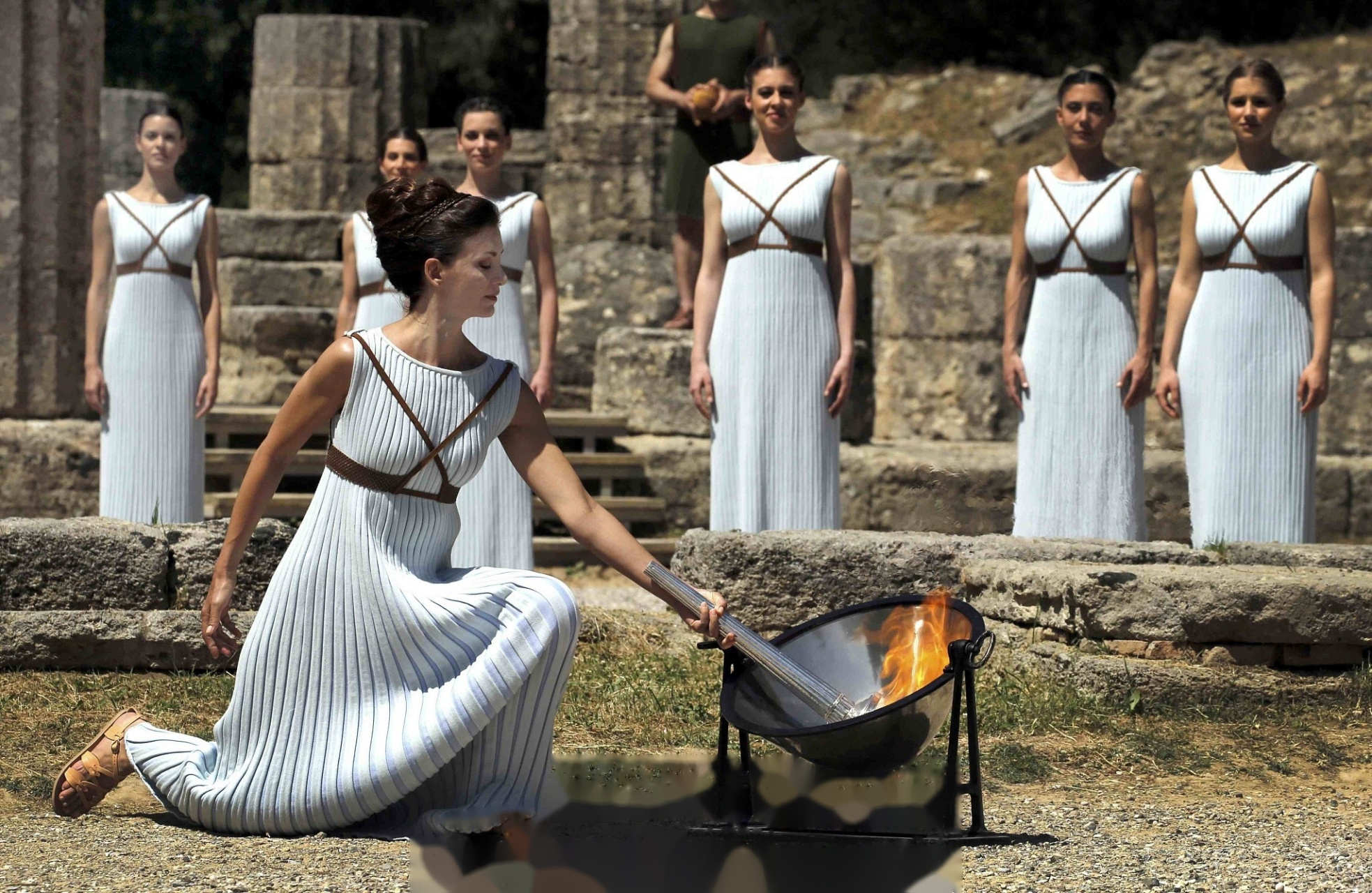 希腊奥委会宣布:3月12日举行的圣火采集仪式将采用无观众的模式进行.