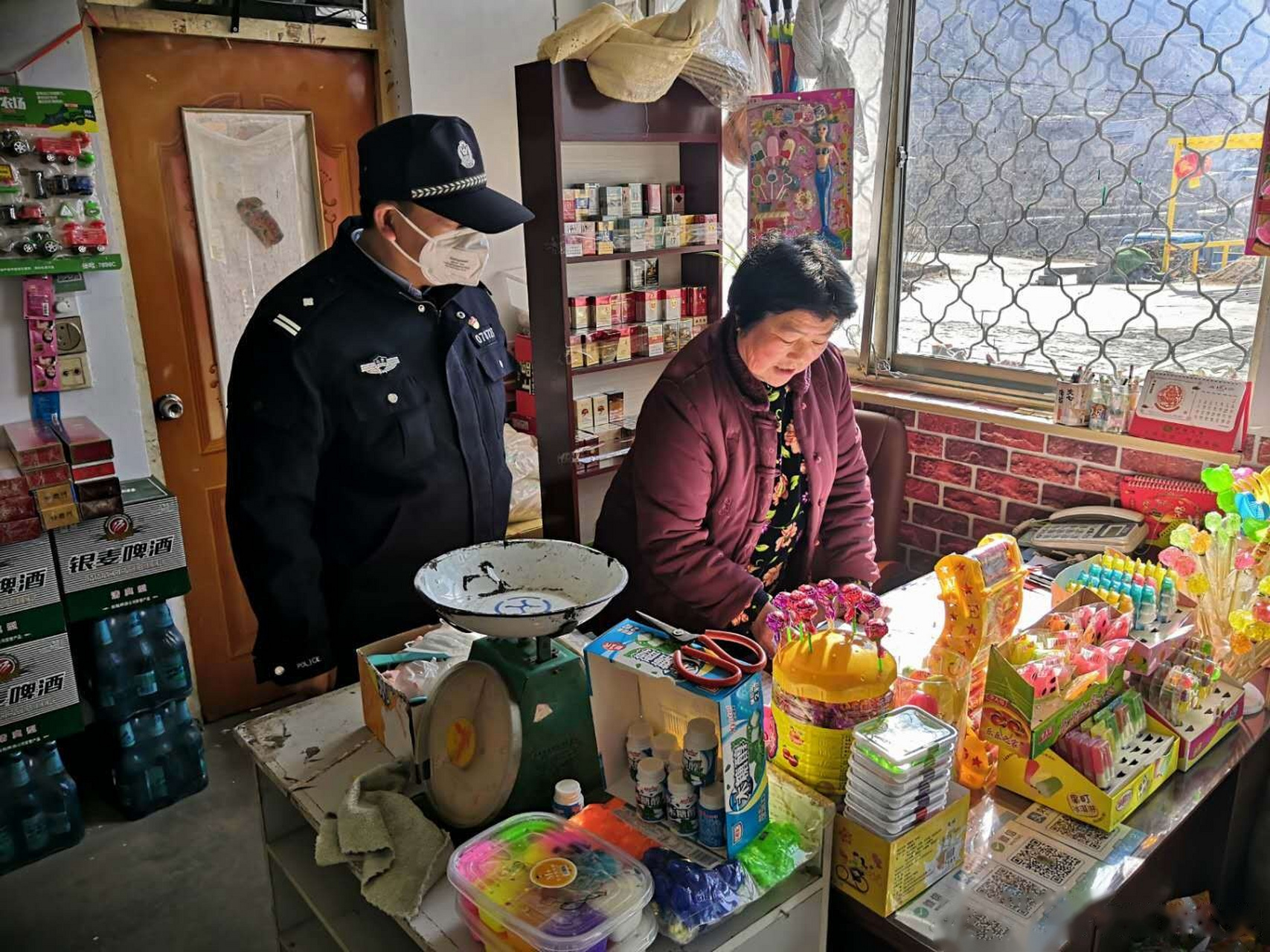 3月5日,在疫情防控的关键时期,蒙山分局各基层派出所纪律