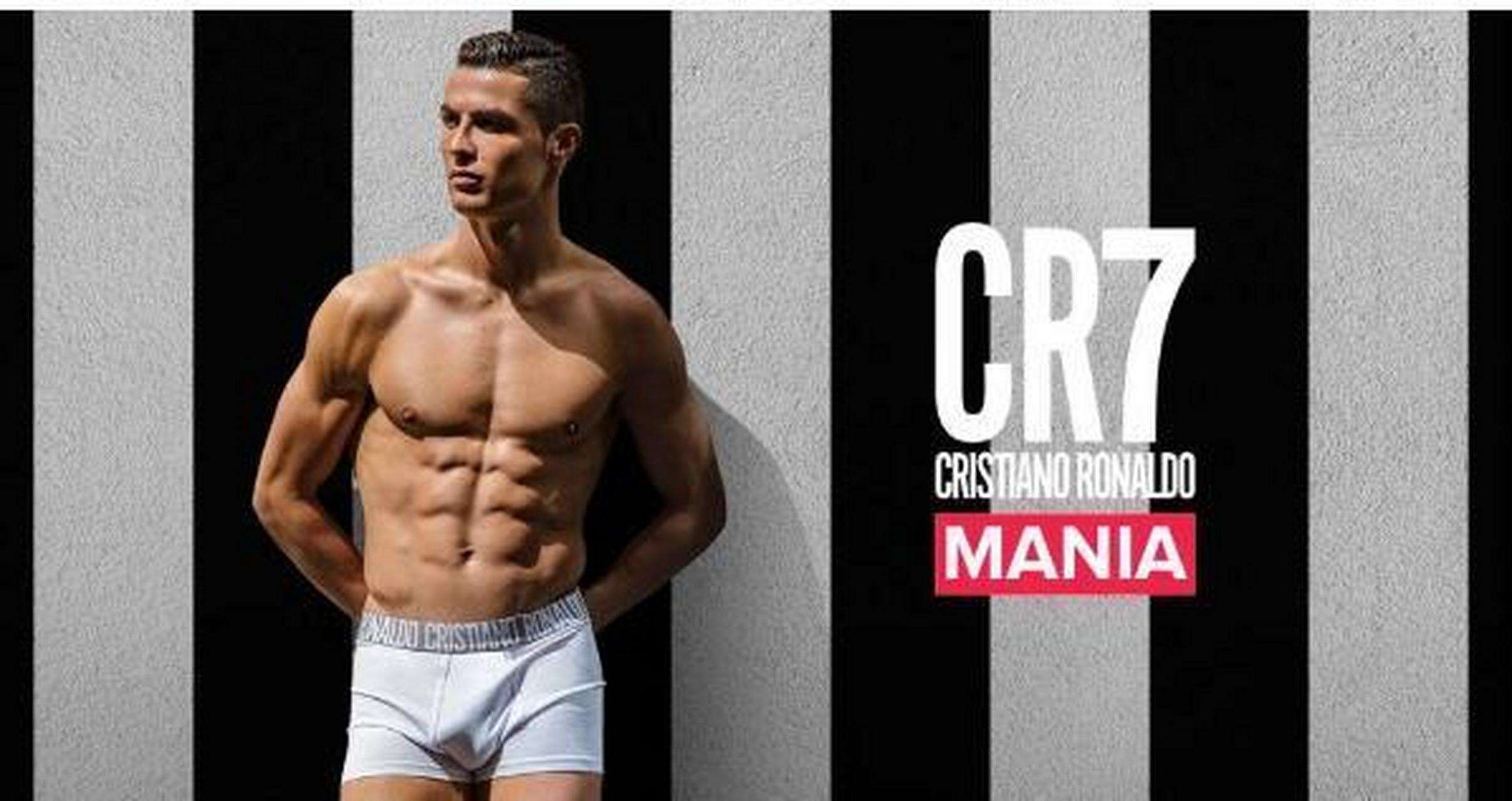 【内裤宣?】c罗个人内裤品牌cr7 underwear的经销商开通了意大利网站,