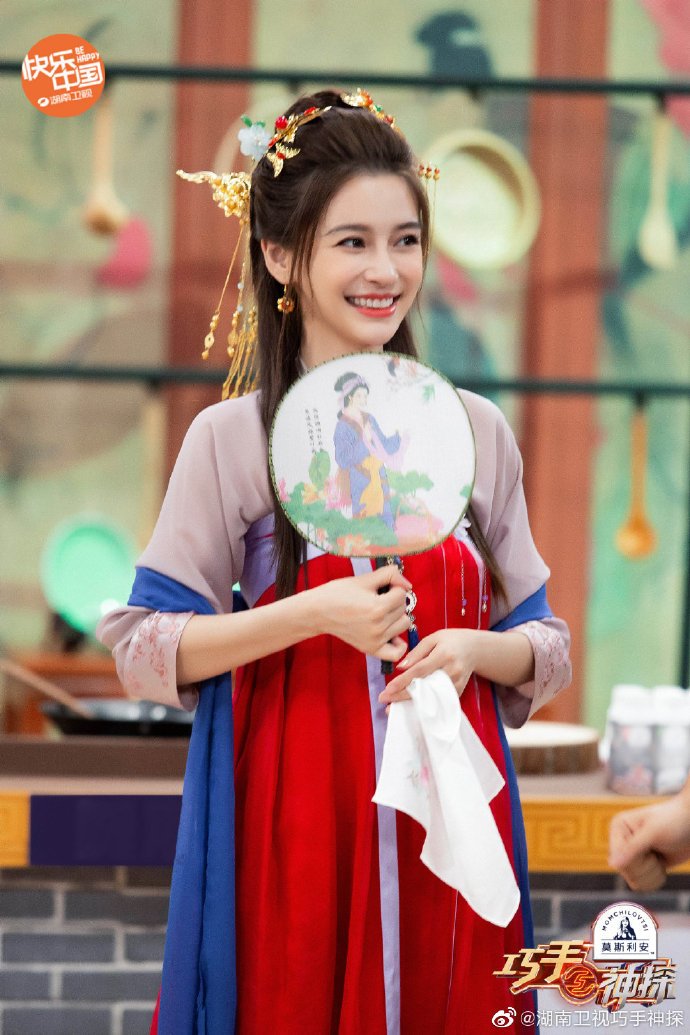 angelababy汉服造型,有被惊艳到