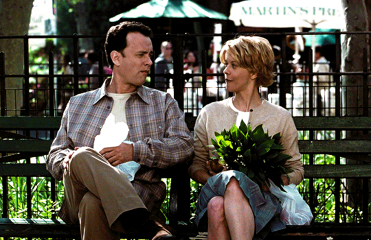 《电子情书》1998年. #影视花絮# "哈哈,这次可不是那个西雅图什么的.