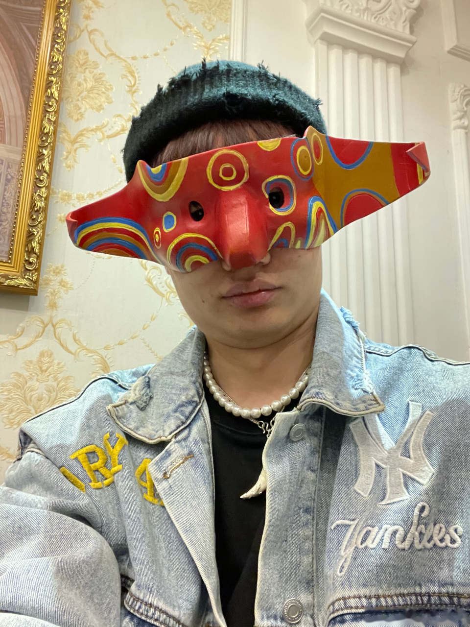 为啥我戴上面具不像阿祖 像牛战士[并不简单]