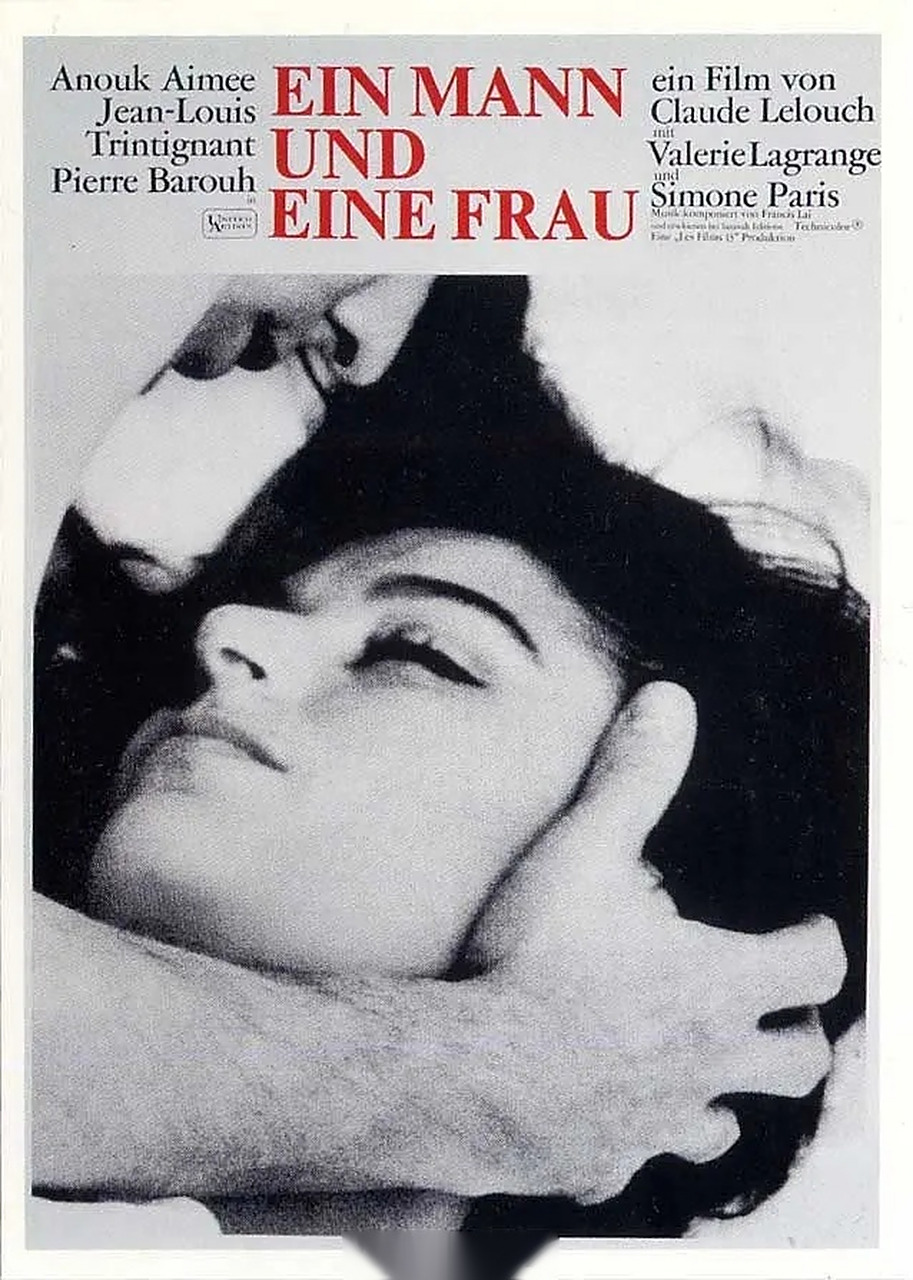 法国新浪潮电影《一个男人和一个女人》,我用简单这个词概括这个电影