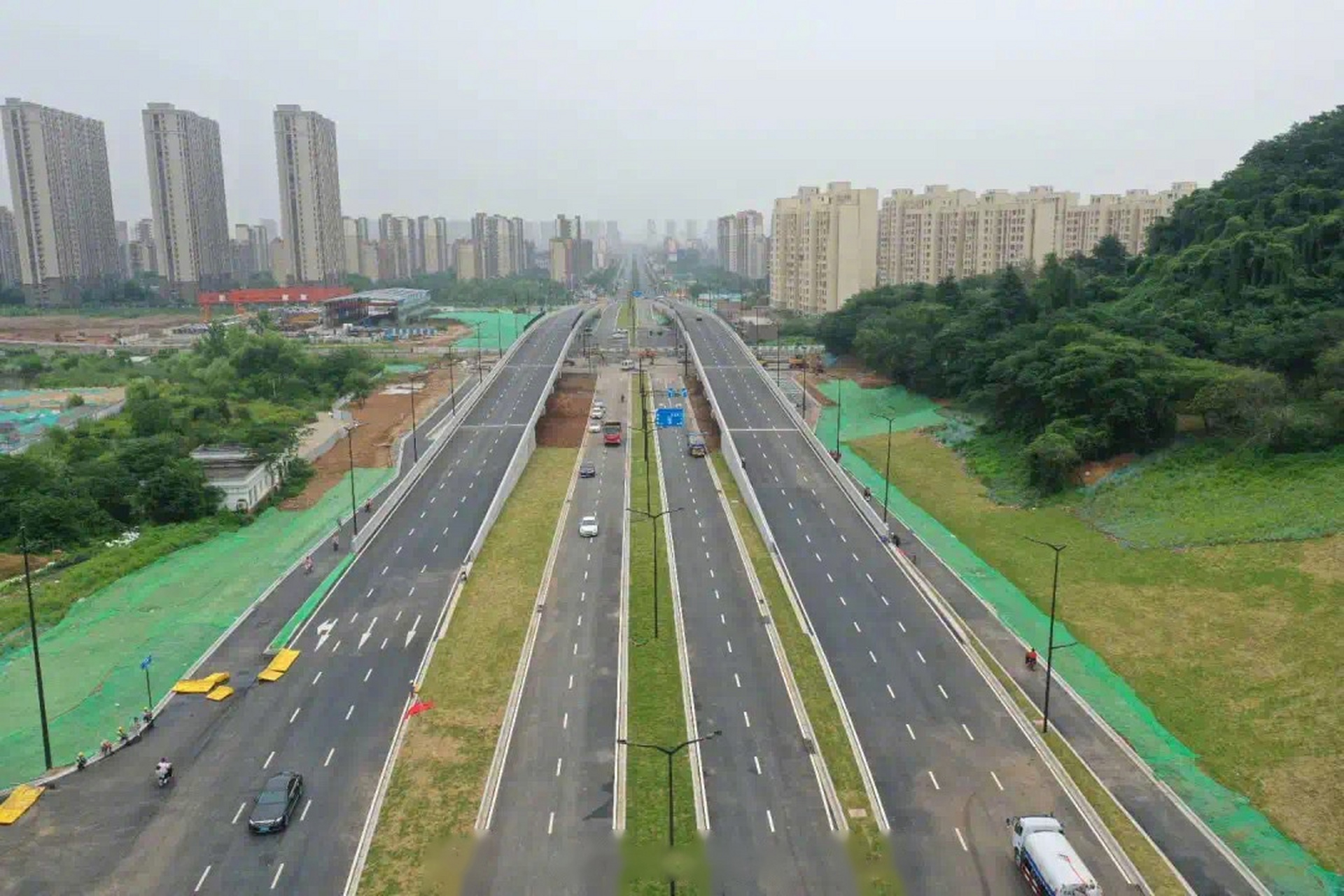 南京江北新区纬八路东延道路新建工程—泰冯路—天华北路段正式