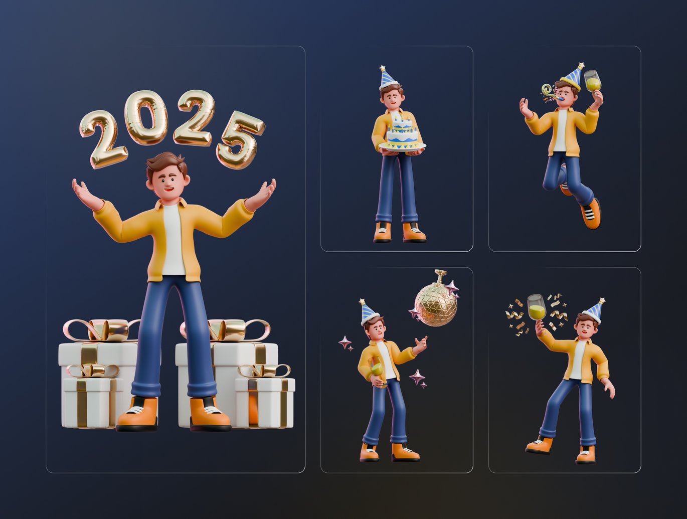 New Year Character 3D Illustration Pack-2.jpg