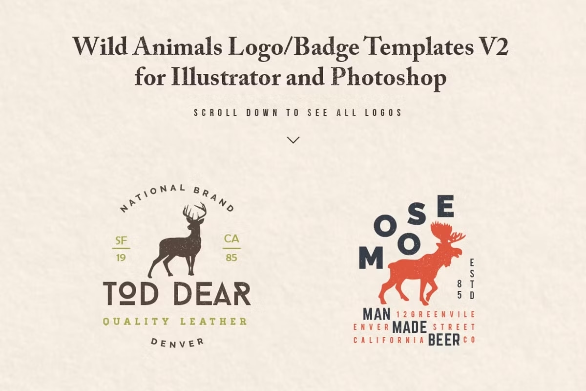 Wild Animals Logo-Badge Templates v2-1.jpg