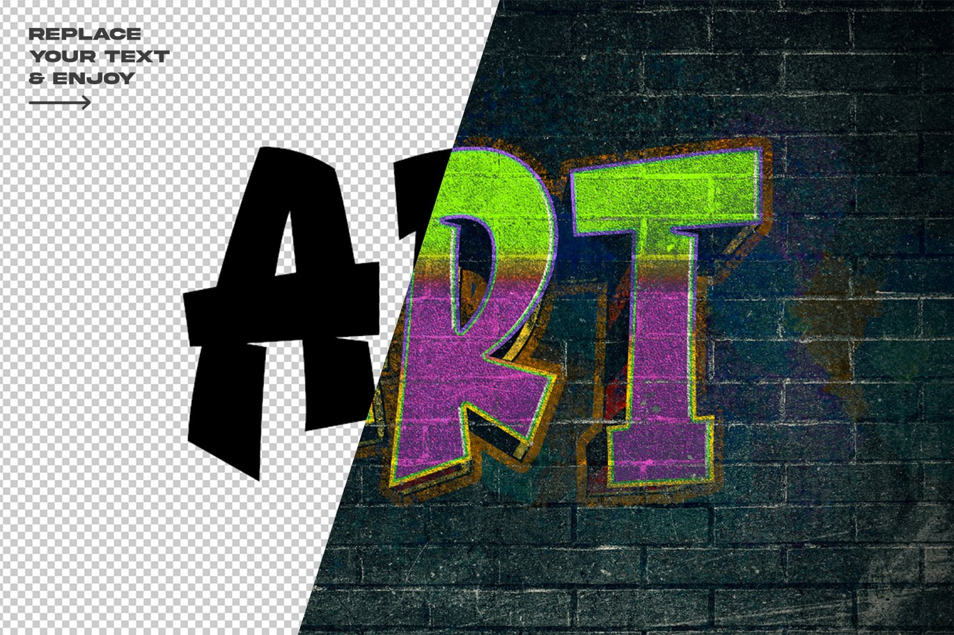 Graffiti Style Editable Text Effect Set-3.jpg