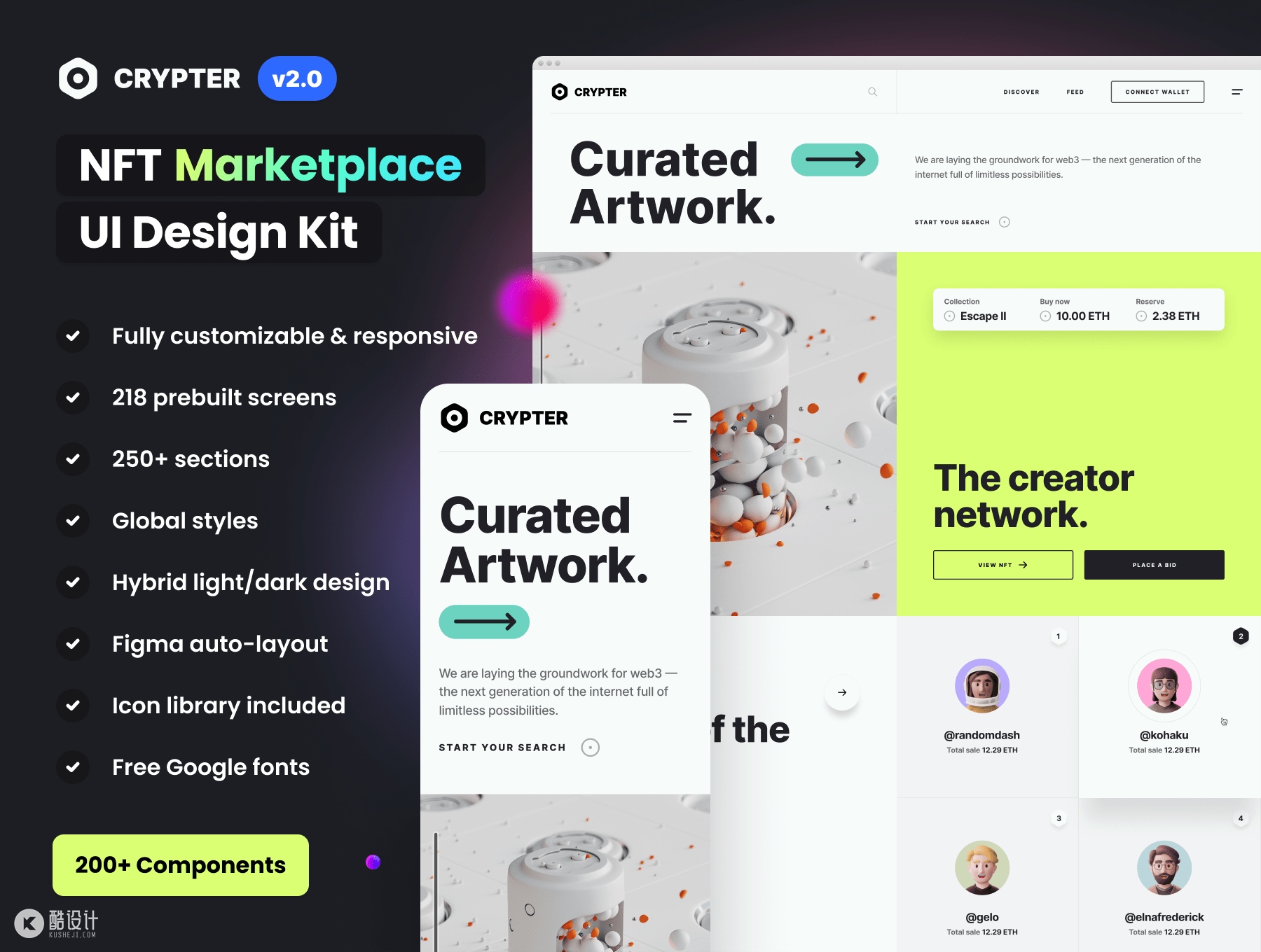 Crypter V2-NFT Marketplace UI Kit-1.jpg