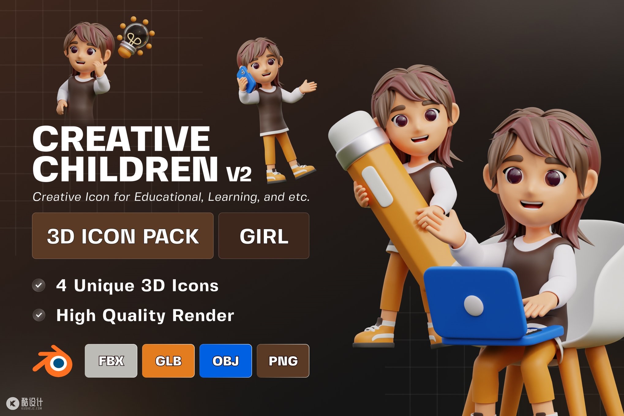 Creative Children 3D Illustration Pack-15.jpg