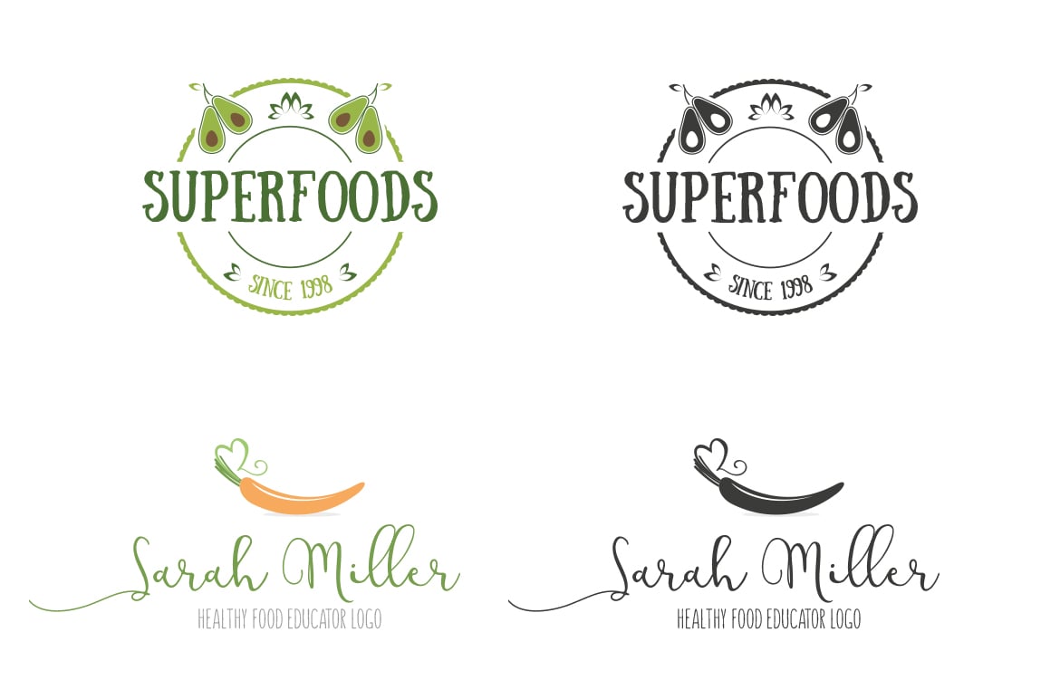 Unique Food Logos Bundle-1.jpg