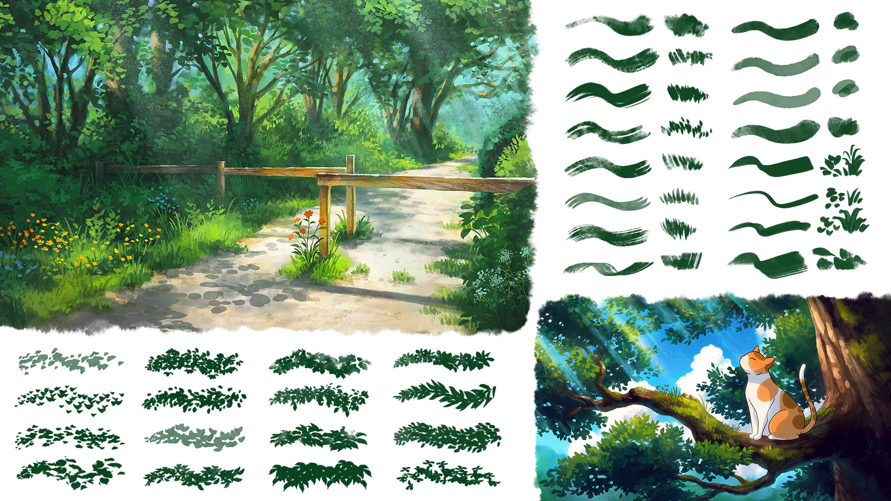 Ghibli Inspired Brushes 2 for Procreate and PS-3.jpg