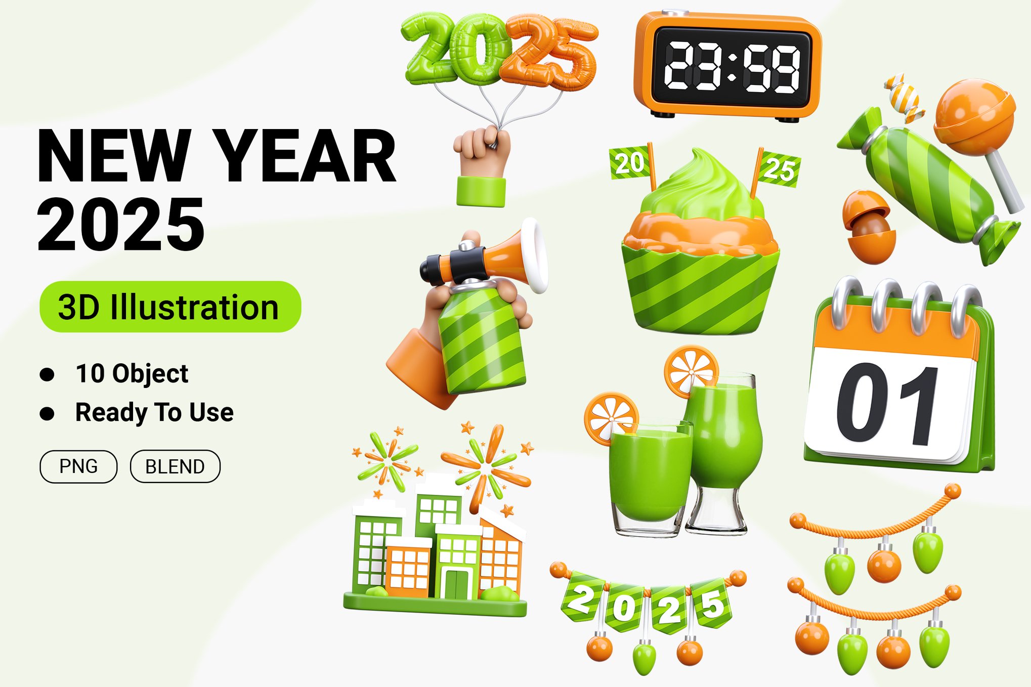 New Year 3D Icon Illustration-1.jpg