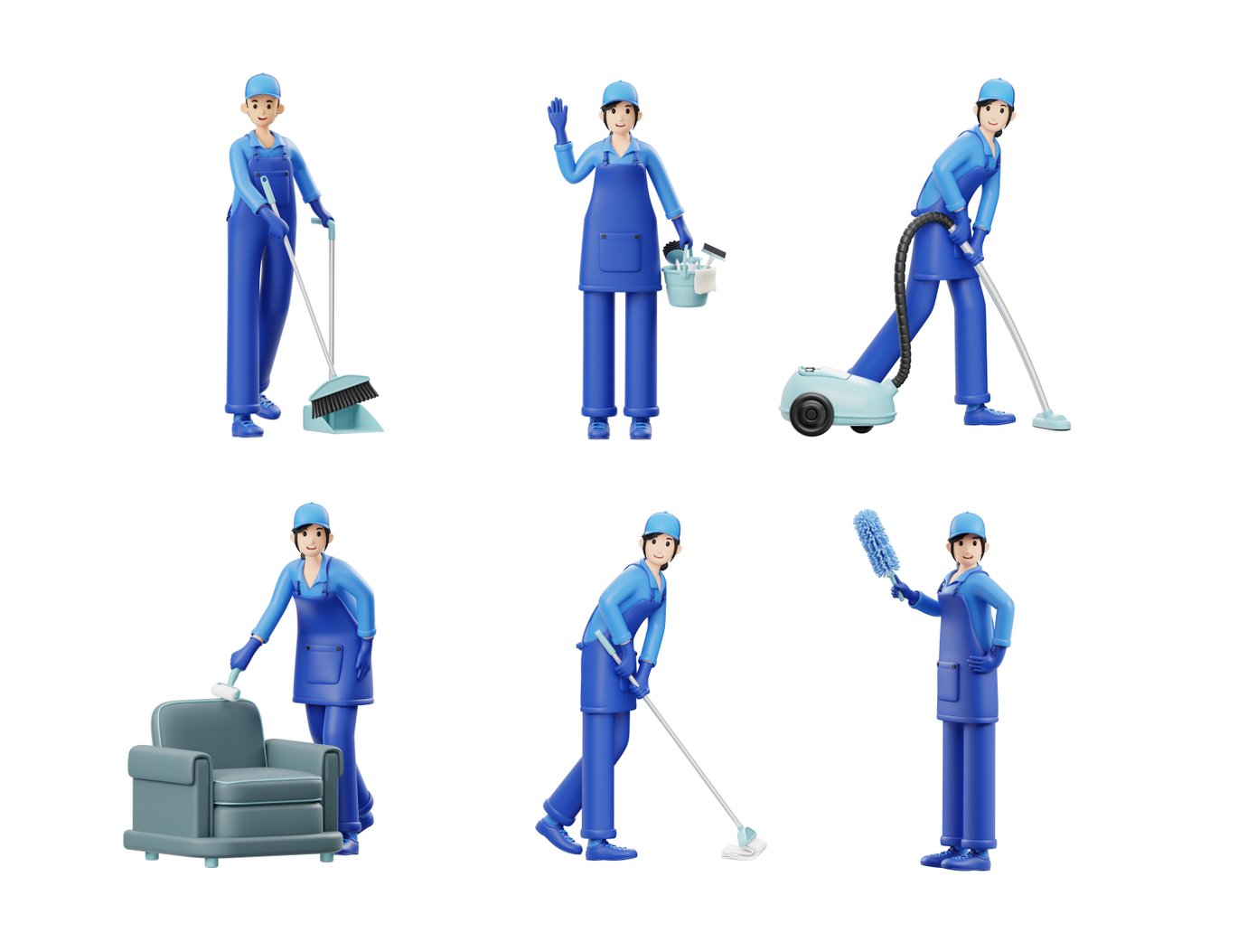 Housekeeper 3D Illustration-2.jpg