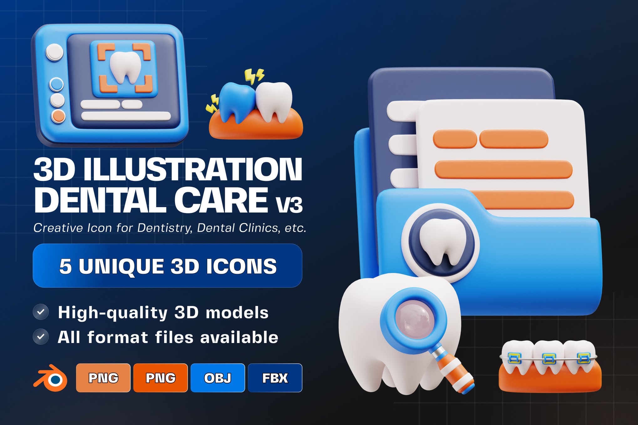 Dental Care 3D Illustration Pack-10.jpg