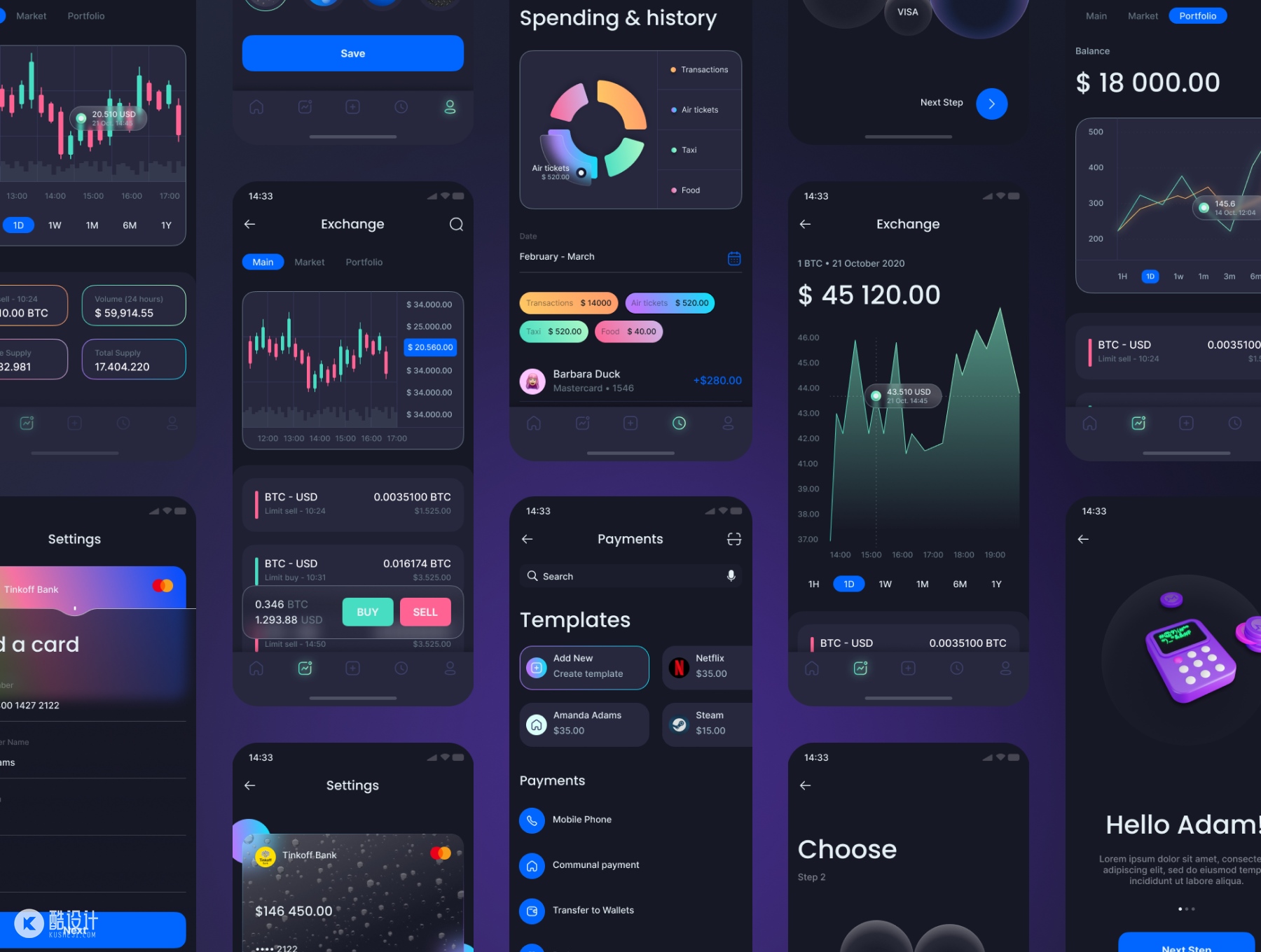 Crypter UI Kit-Banking, Crypto, Trading-4.jpg