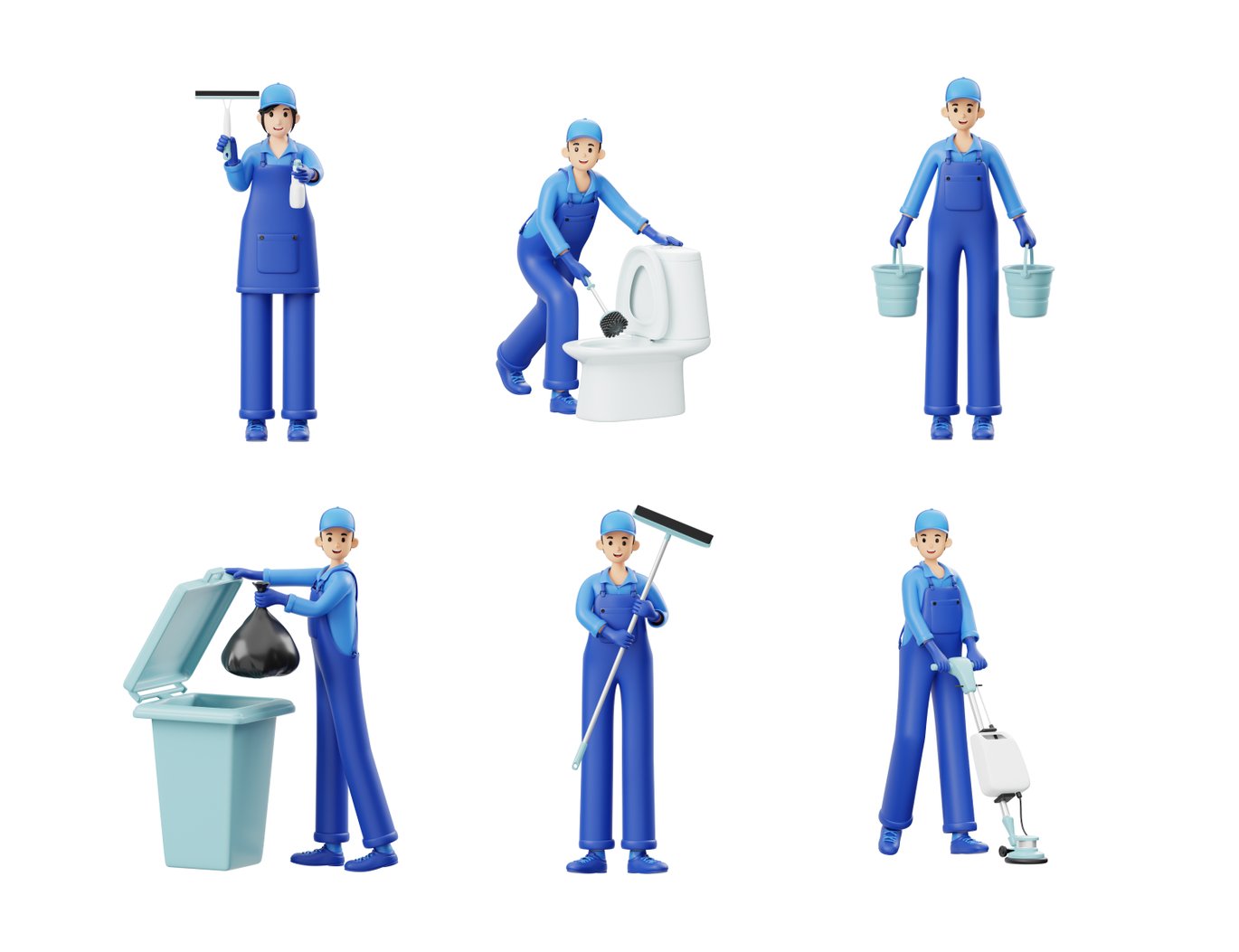 Housekeeper 3D Illustration-5.jpg