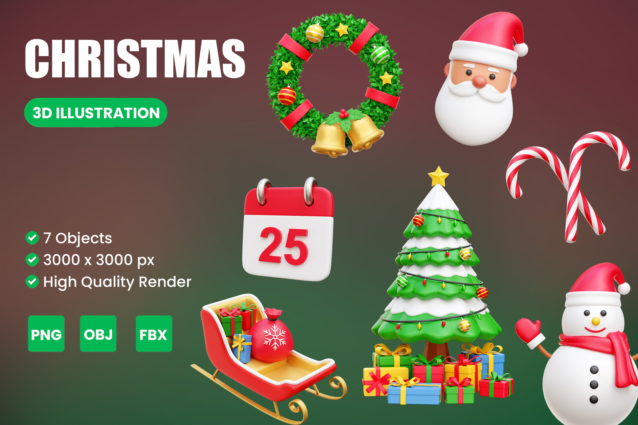 Christmas 3D Illustration-2.jpg