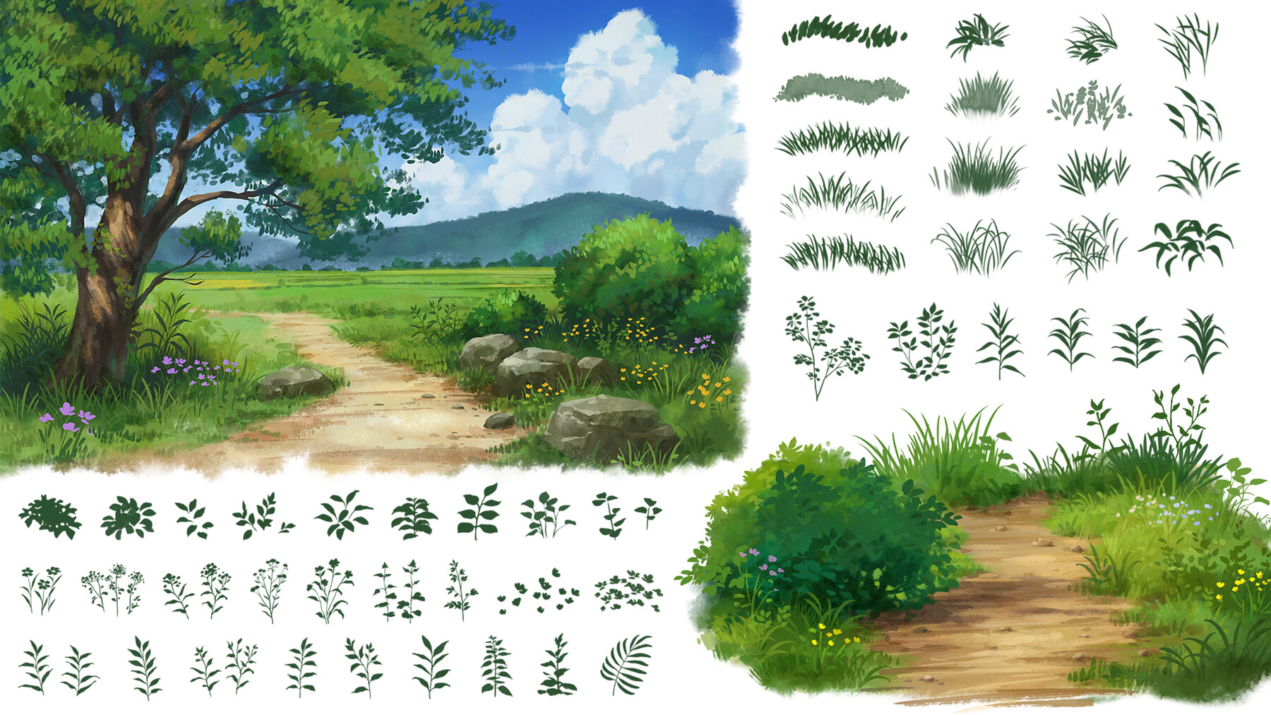 Ghibli Inspired Brushes 2 for Procreate and PS-4.jpg