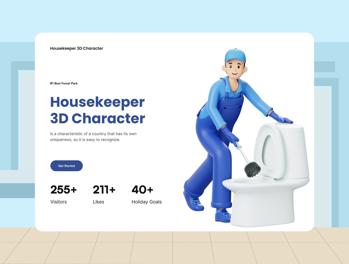 Housekeeper 3D Illustration-1.jpg