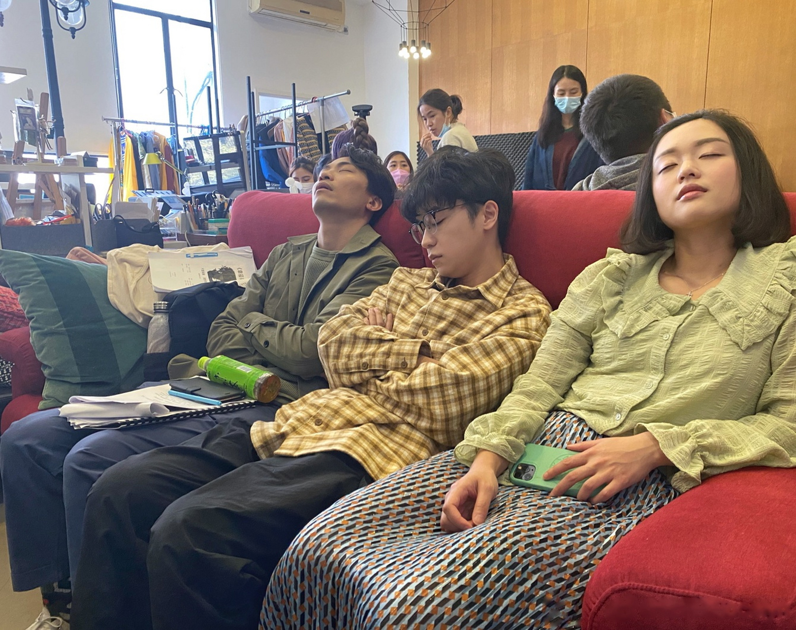 拍戲日常 [笑哭] 陈明憙