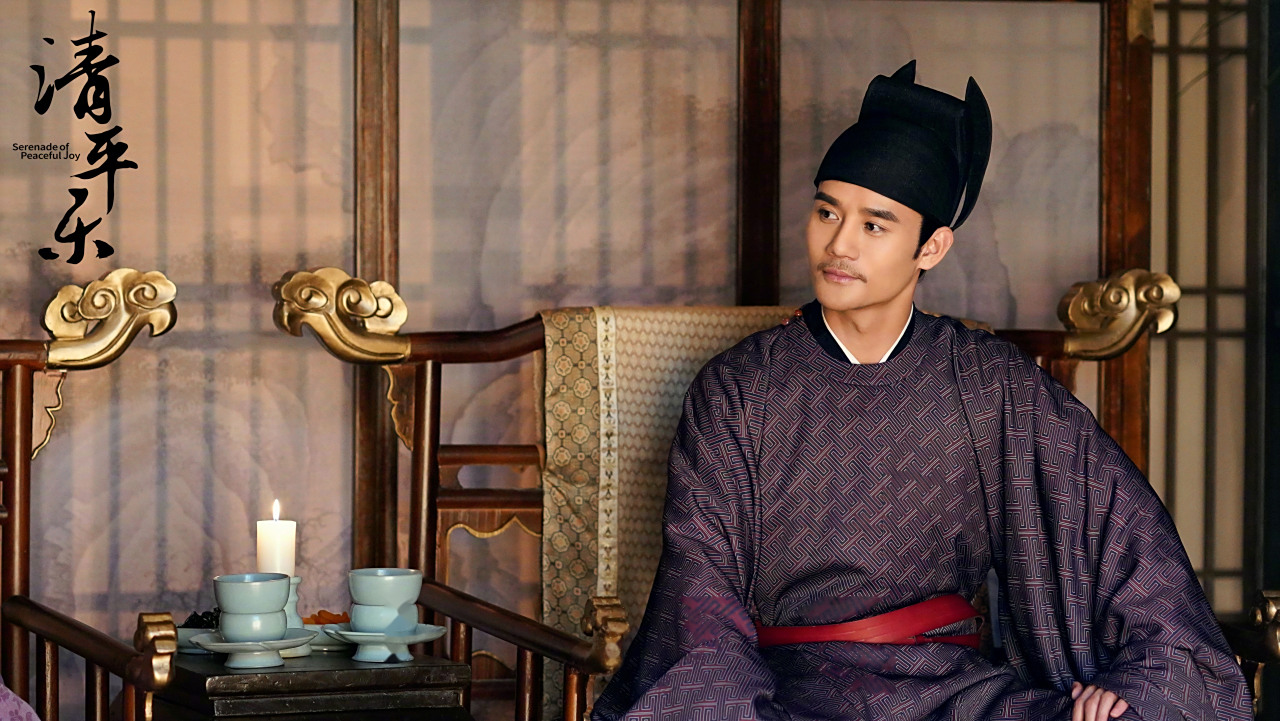 金鹰独播剧场《清平乐》剧照 出沼清晨雨露滋,嘉宴葱茏烟景绿