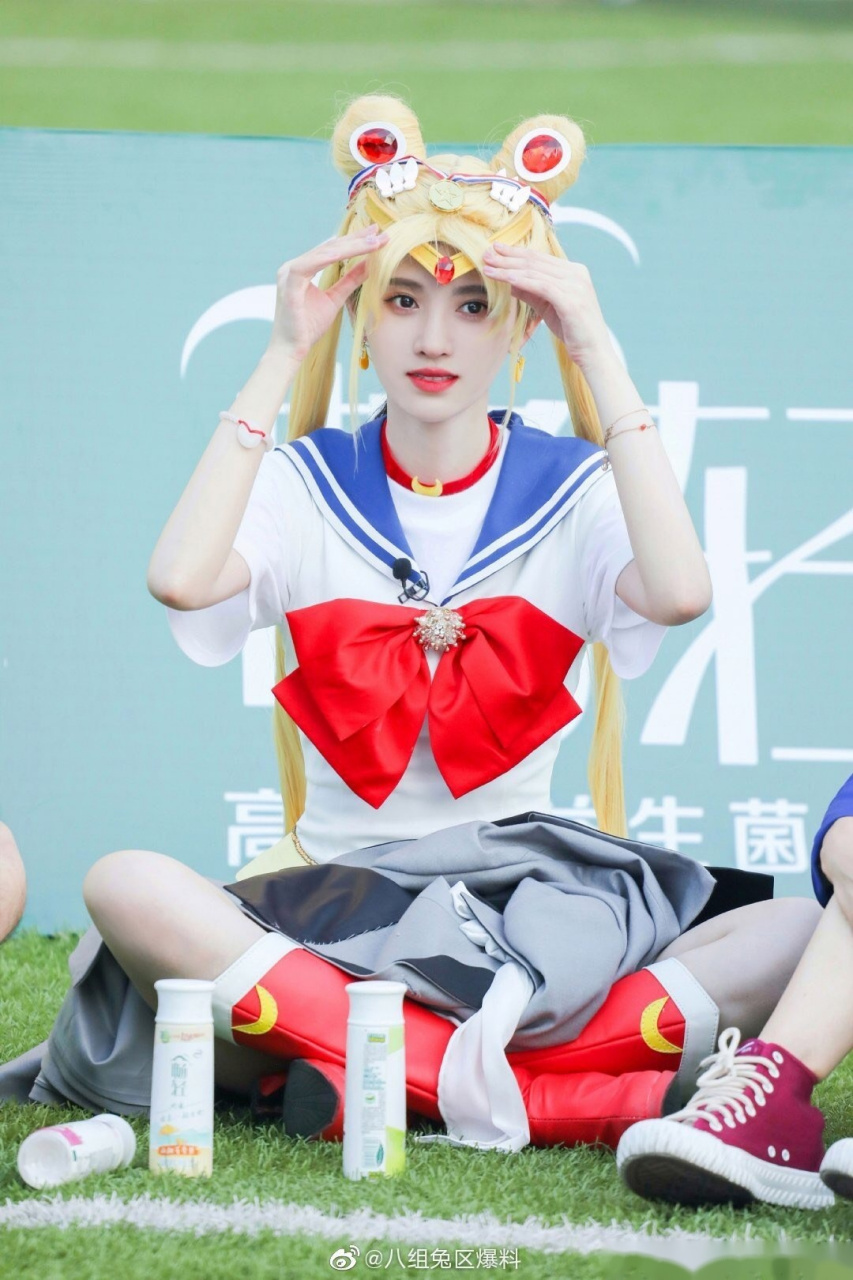 鞠婧祎在《青春环游记》变身美少女战士,这造型确实有内味儿了