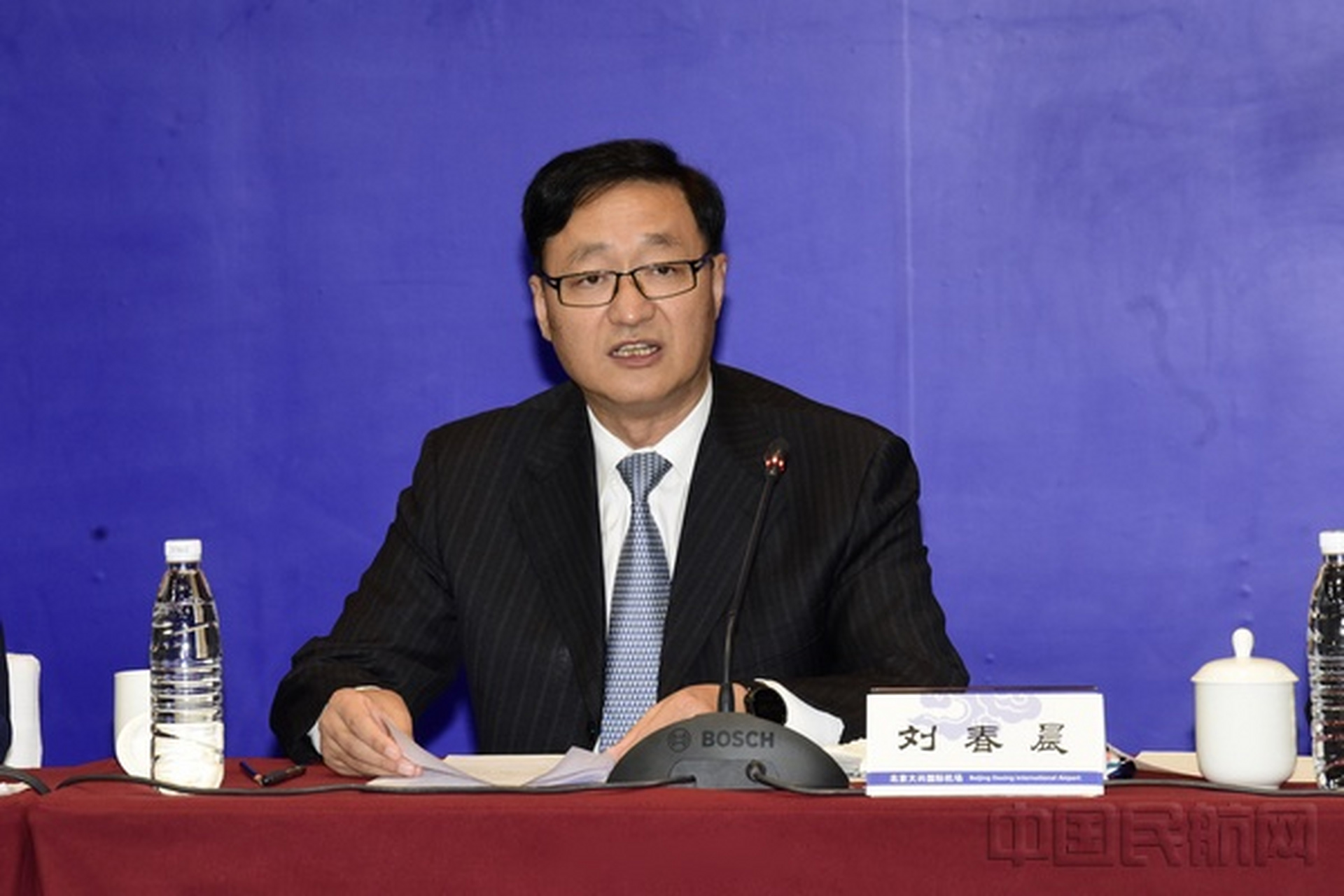 发布会上,中国民航局机场司司长刘春晨对大兴机场的建设及运营工作